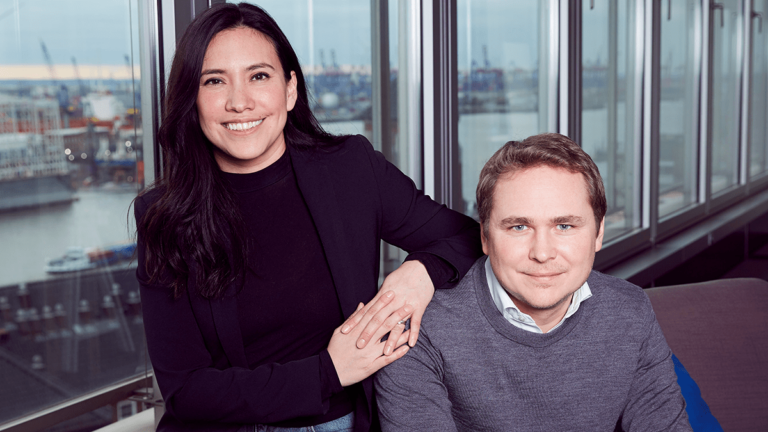 Die Jobmatch.me-Gründer Yesica Ríos und Daniel Stancke