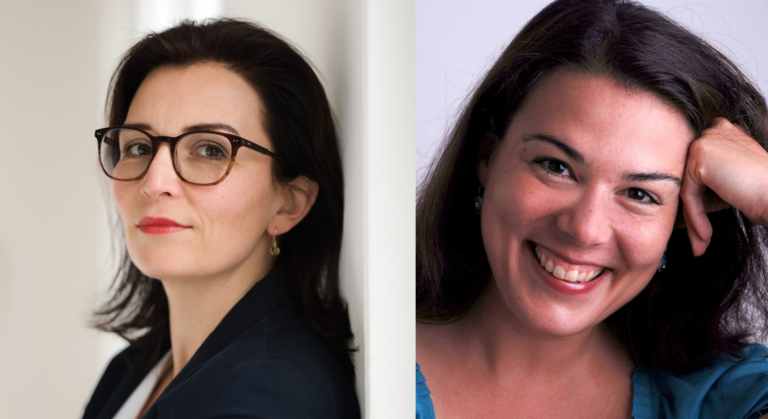 Die Herausgeberinnen Christine van Tübbergen (links) und Miriam Löffler
