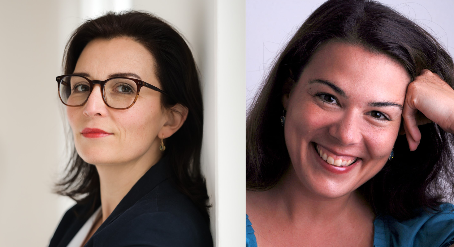 Die Herausgeberinnen Christine van Tübbergen (links) und Miriam Löffler