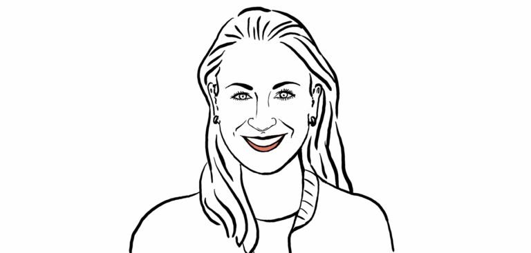 Melanie Schütze, Gründerin und Geschäftsführerin des Frauennetzwerks Nushu, ©Illustration: Johanna Heinatz