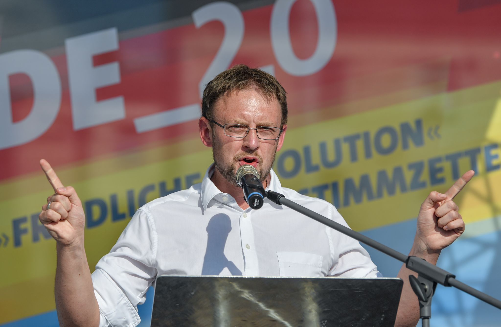 Einziger Kandidat für die Bürgermeisterwahl in Großschirma: der AfD-Politiker Rolf Weigand