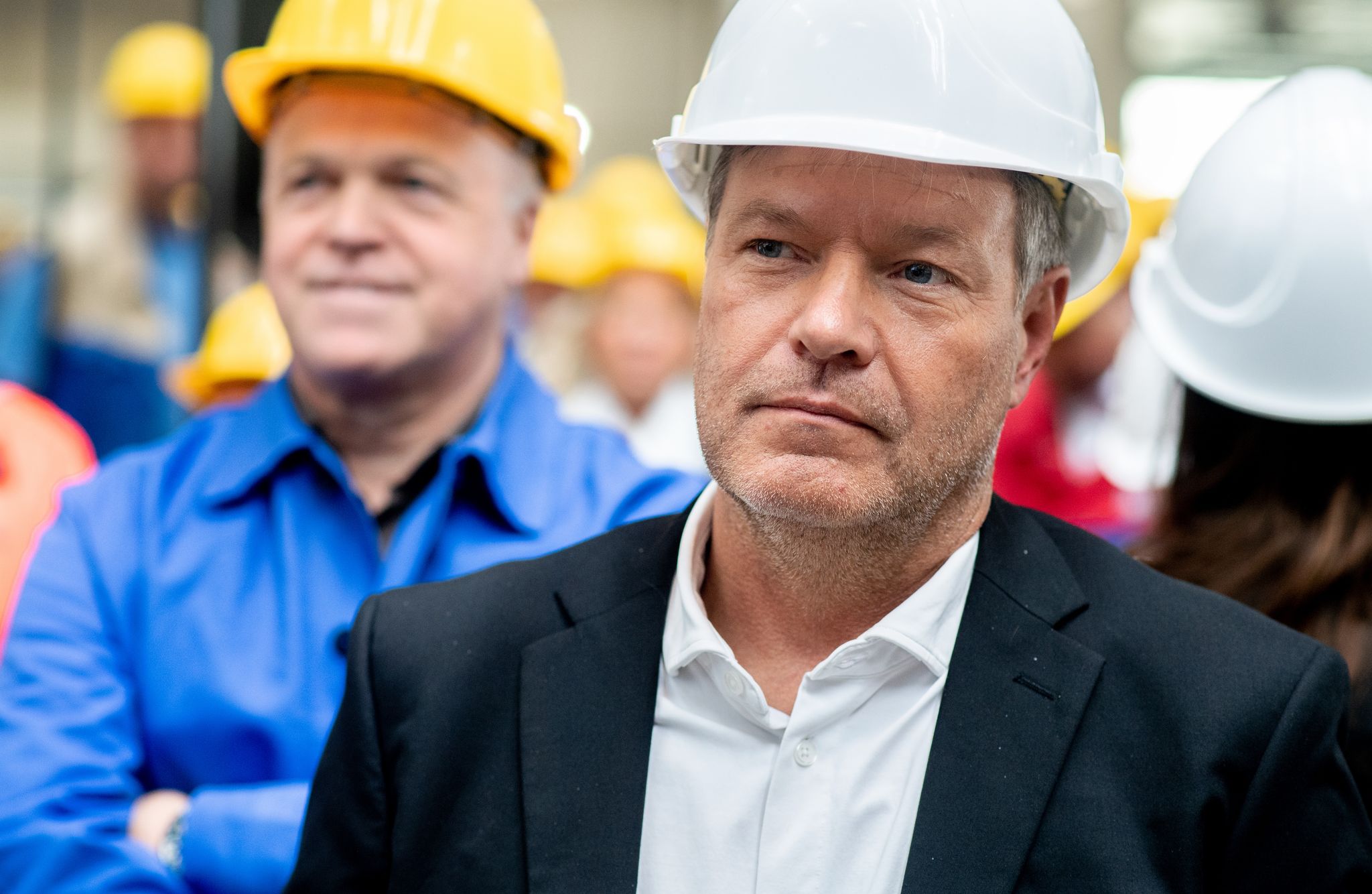 Wirtschaftsminister Habeck besucht die Meyer Werft im Rahmen seiner Nordwest-Tour.