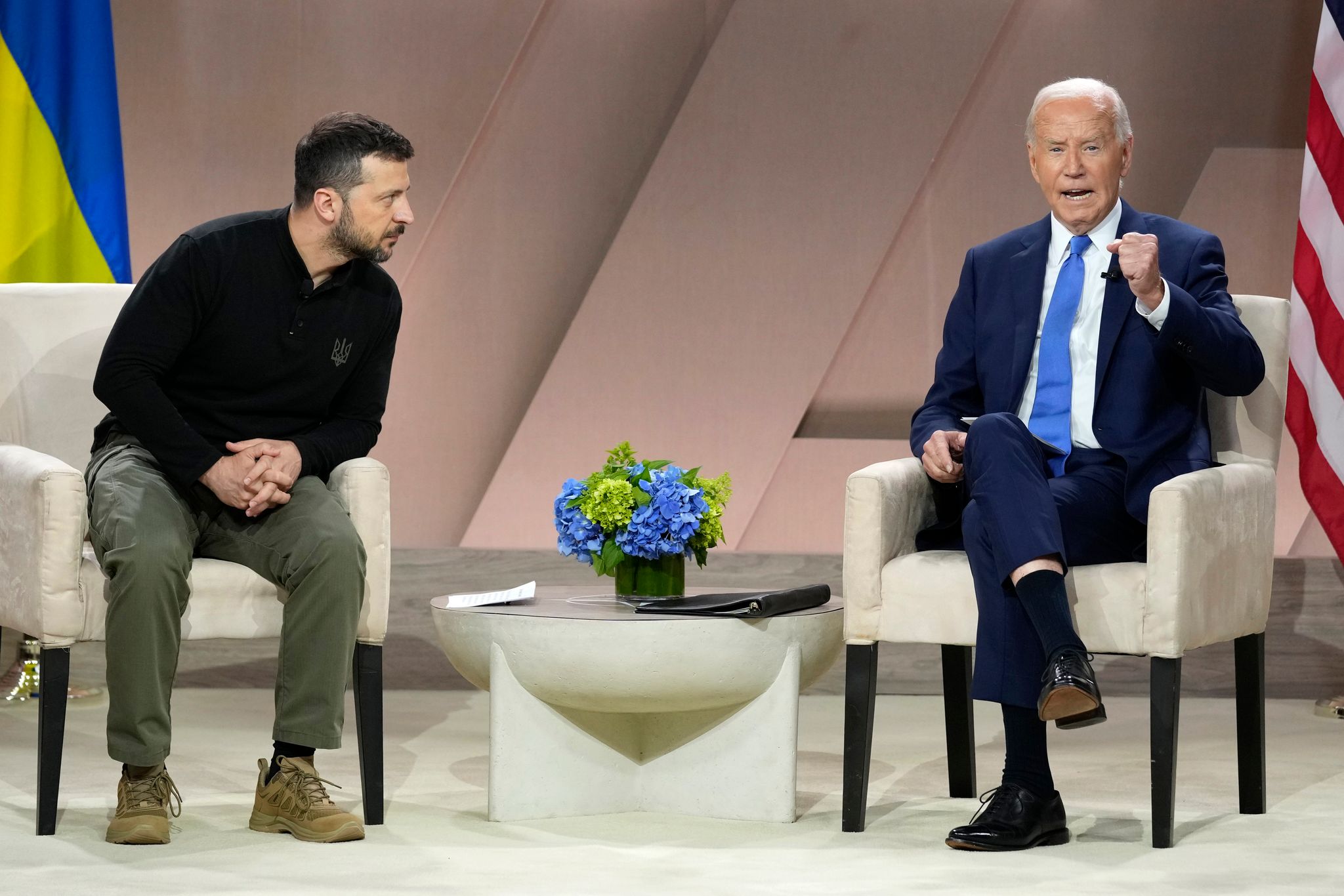 Selenskyj will Biden in Washington einen «Plan für den Sieg» gegen Russland vorstellen. (Archivbild)