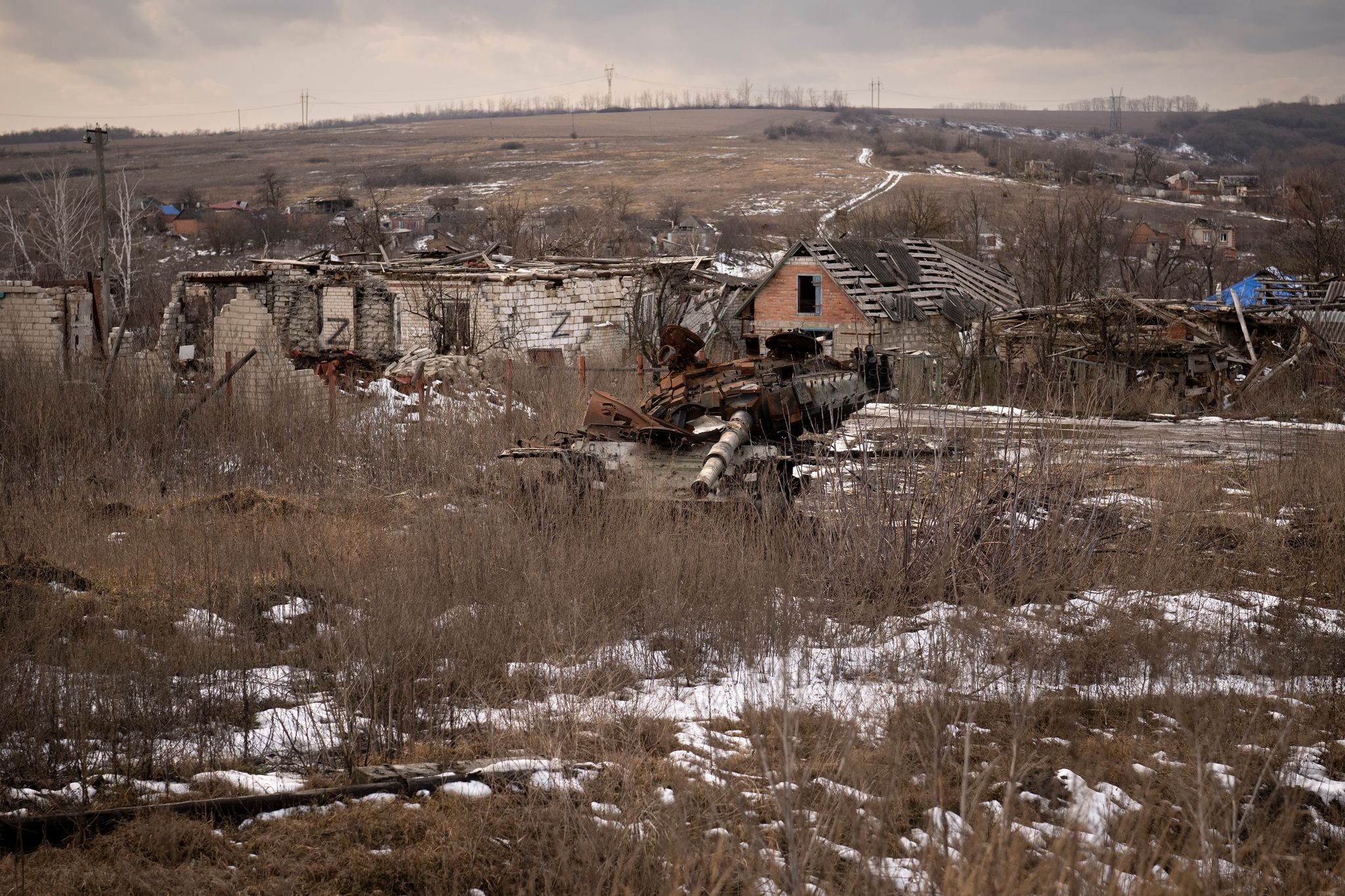 Die ostukrainische Stadt Isjum, bei deren Verteidigung der US-Amerikaner in Gefangenschaft geriet, war von Frühjahr bis Herbst 2022 von russischen Truppen besetzt. (Archivbild)