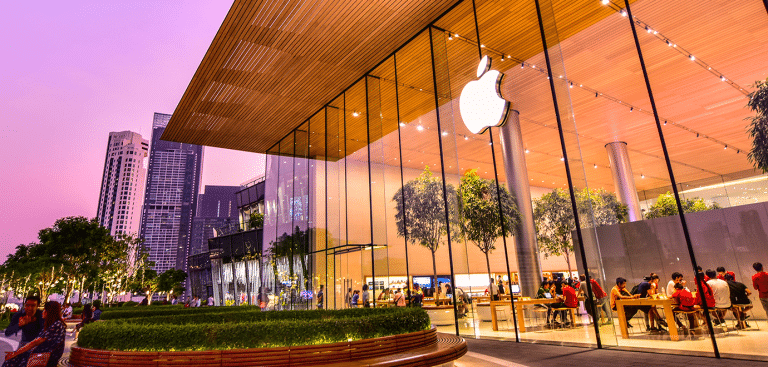 Foto: I Viewfinder/Adobe Stock Apple Logo Computer