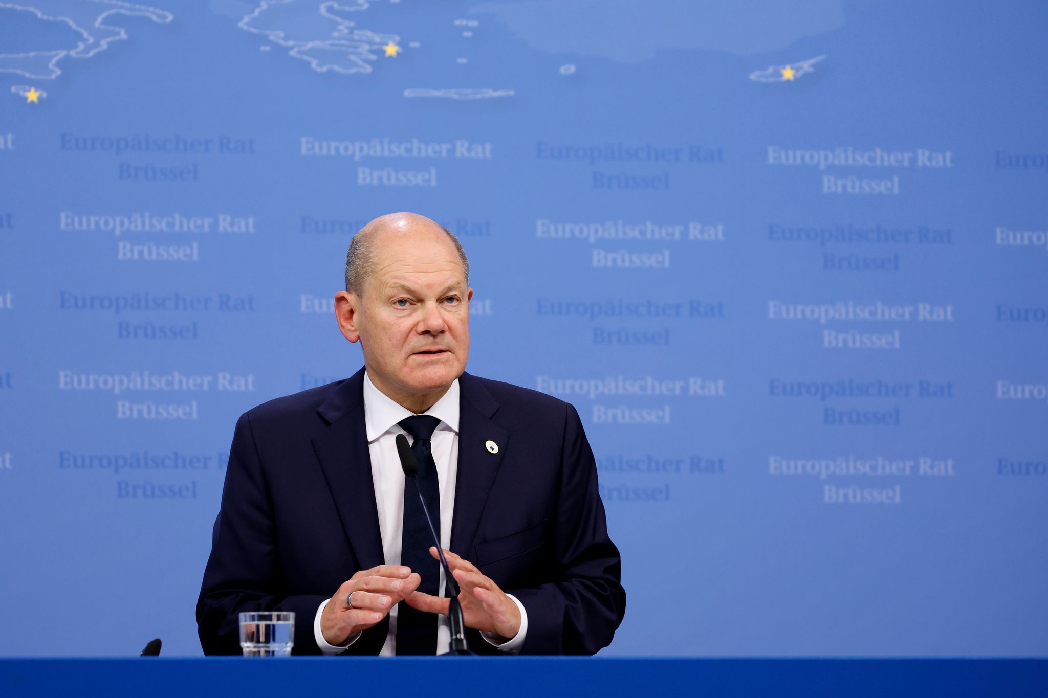 Bundeskanzler Scholz (SPD) fordert eine beschleunigte Umsetzung der Reform.