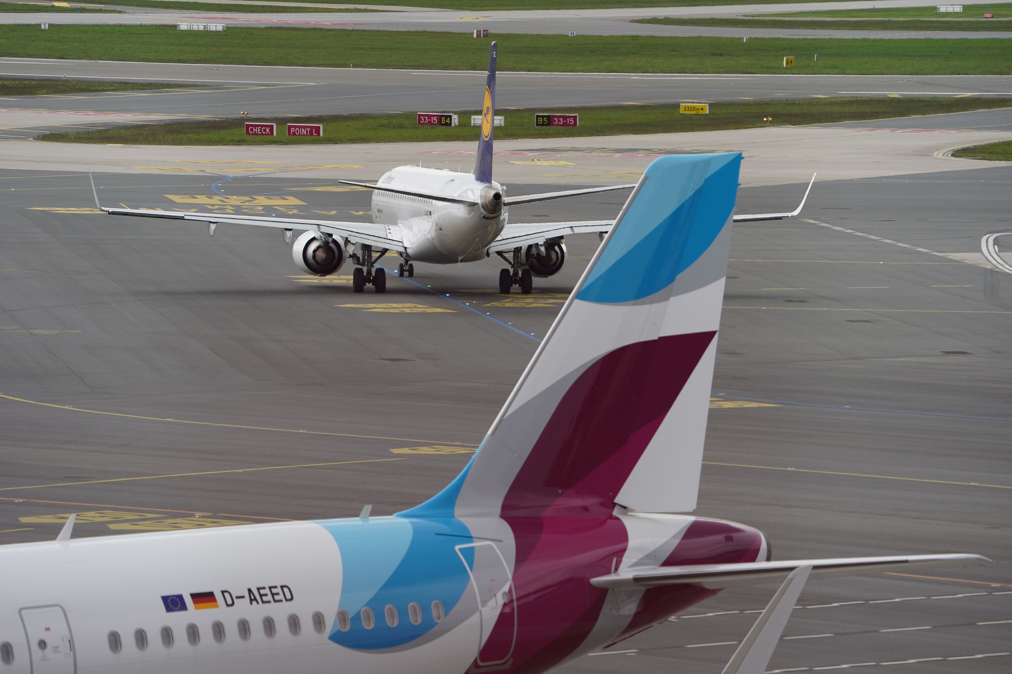 Eurowings ist der größte Anbieter in Hamburg.