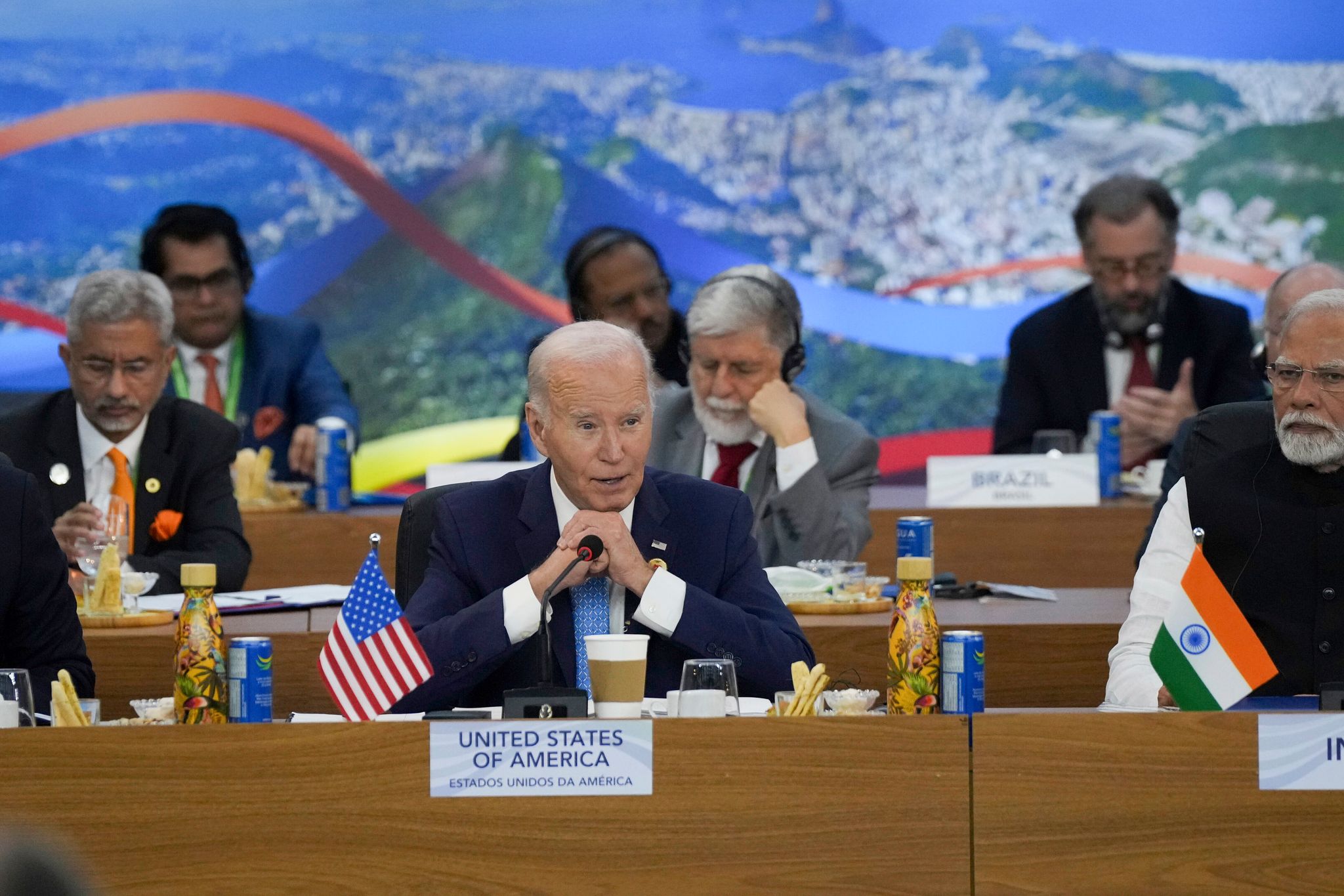 Für Biden dürfte der G20 in Rio der letzte große Gipfel als US-Präsident sein.