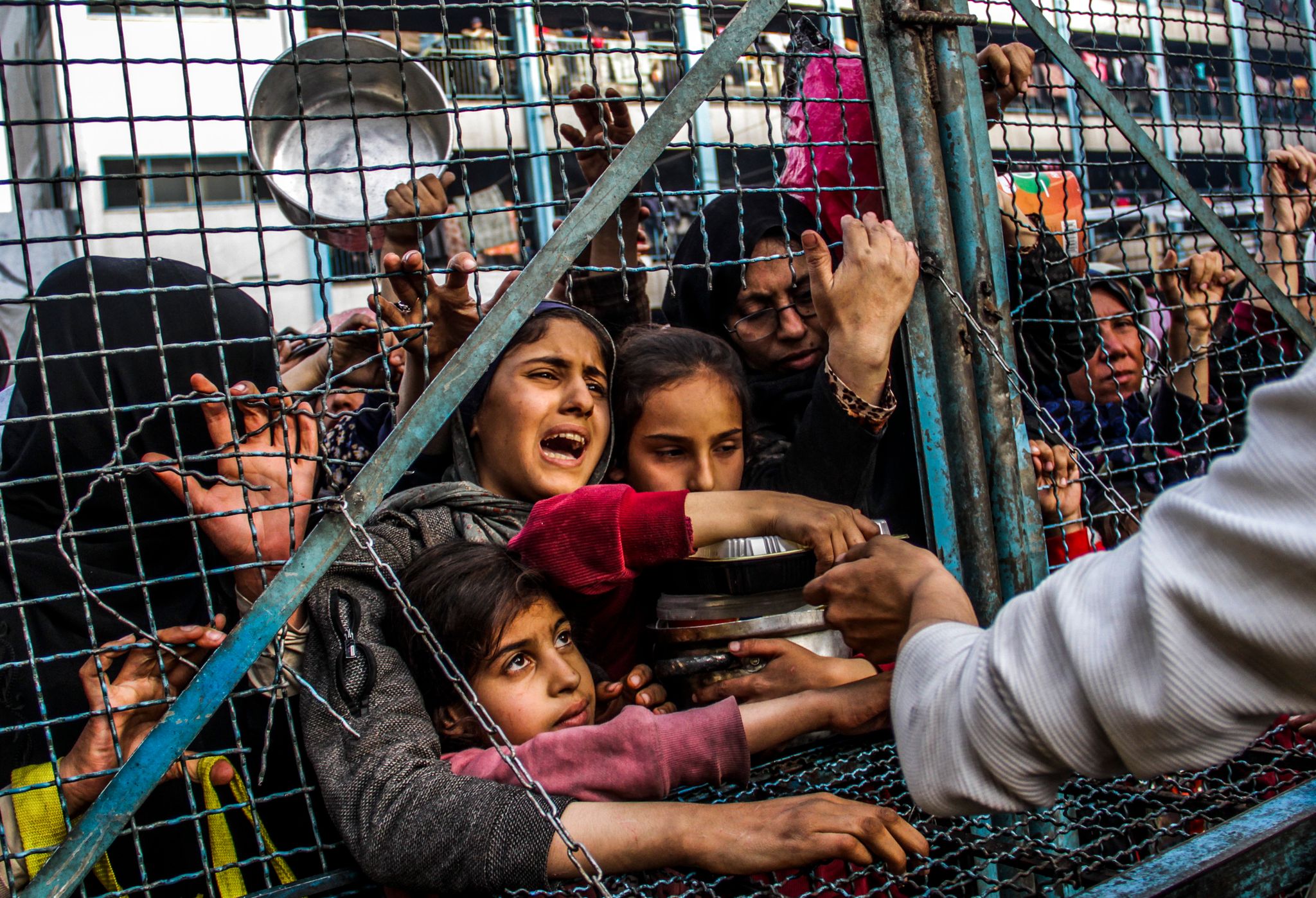 International anerkannte Experten für Ernährungssicherheit schlagen mit Blick auf den Norden des Gazastreifens Alarm. Schon im Frühjahr, als dieses Bild entstand, war die humanitäre Lage schwierig. (Archivbild)