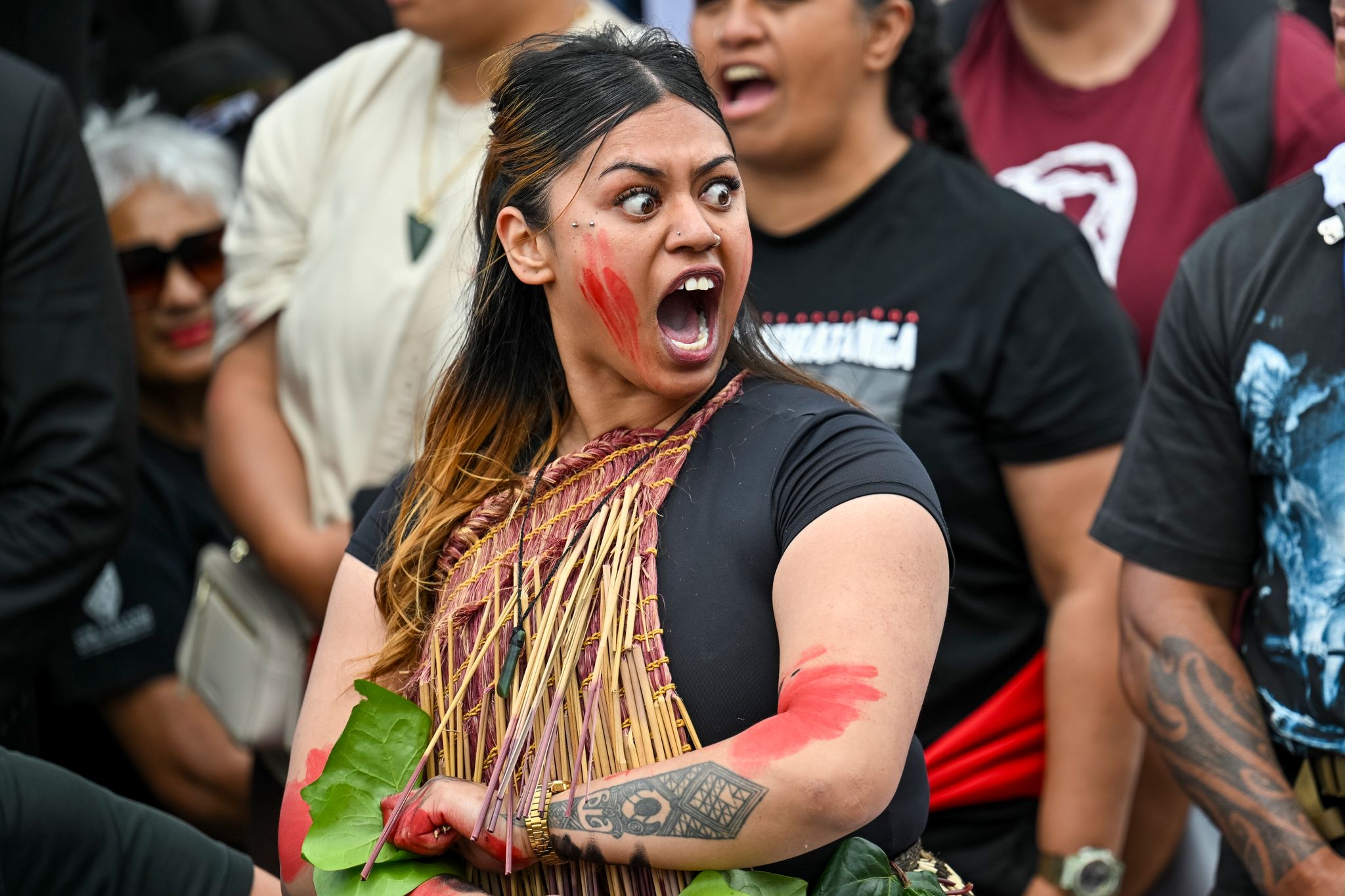 Viele Maori in Neuseeland haben ihrer Traditionen und Bräuche bewahrt. Berühmt ist etwa der rituelle Tanz «Haka».