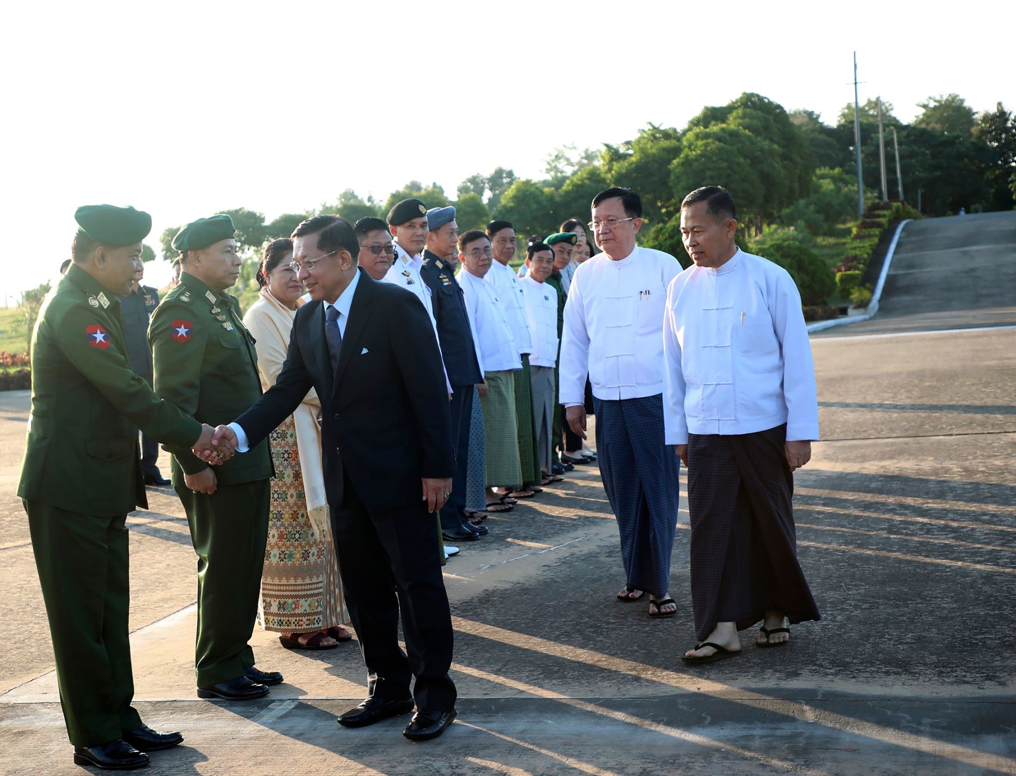 General Min Aung Hlaing regiert Myanmar mit eiserner Hand. (Archivbild)