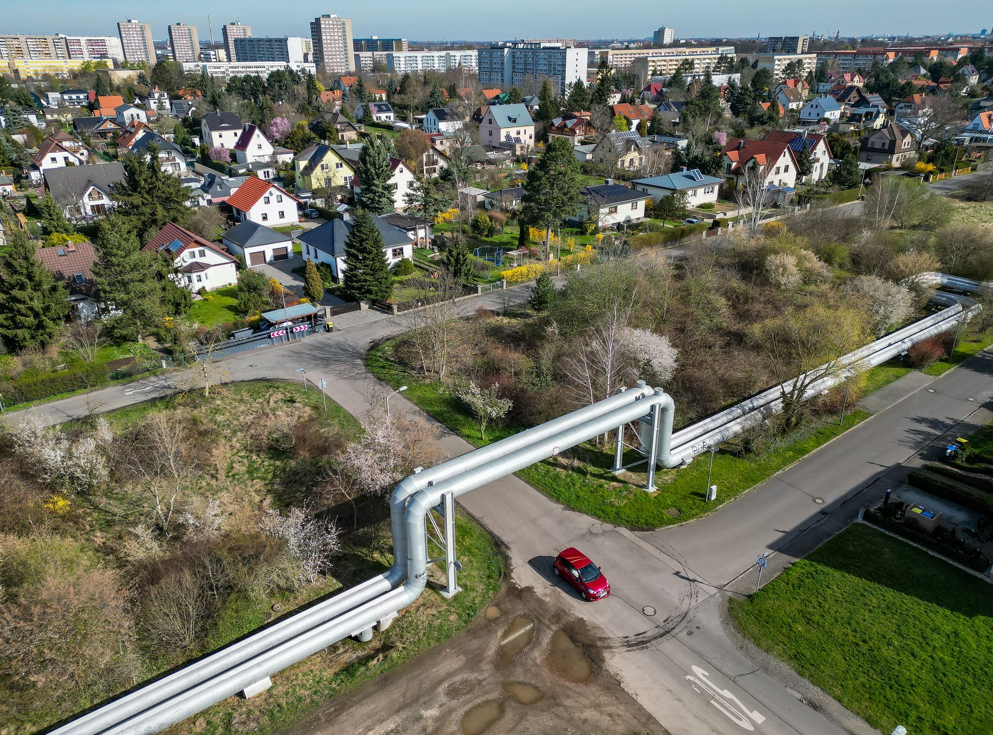 80 Prozent der Fernwärme in Deutschland stammen aus fossilen Energieträgern. (Archivbild)