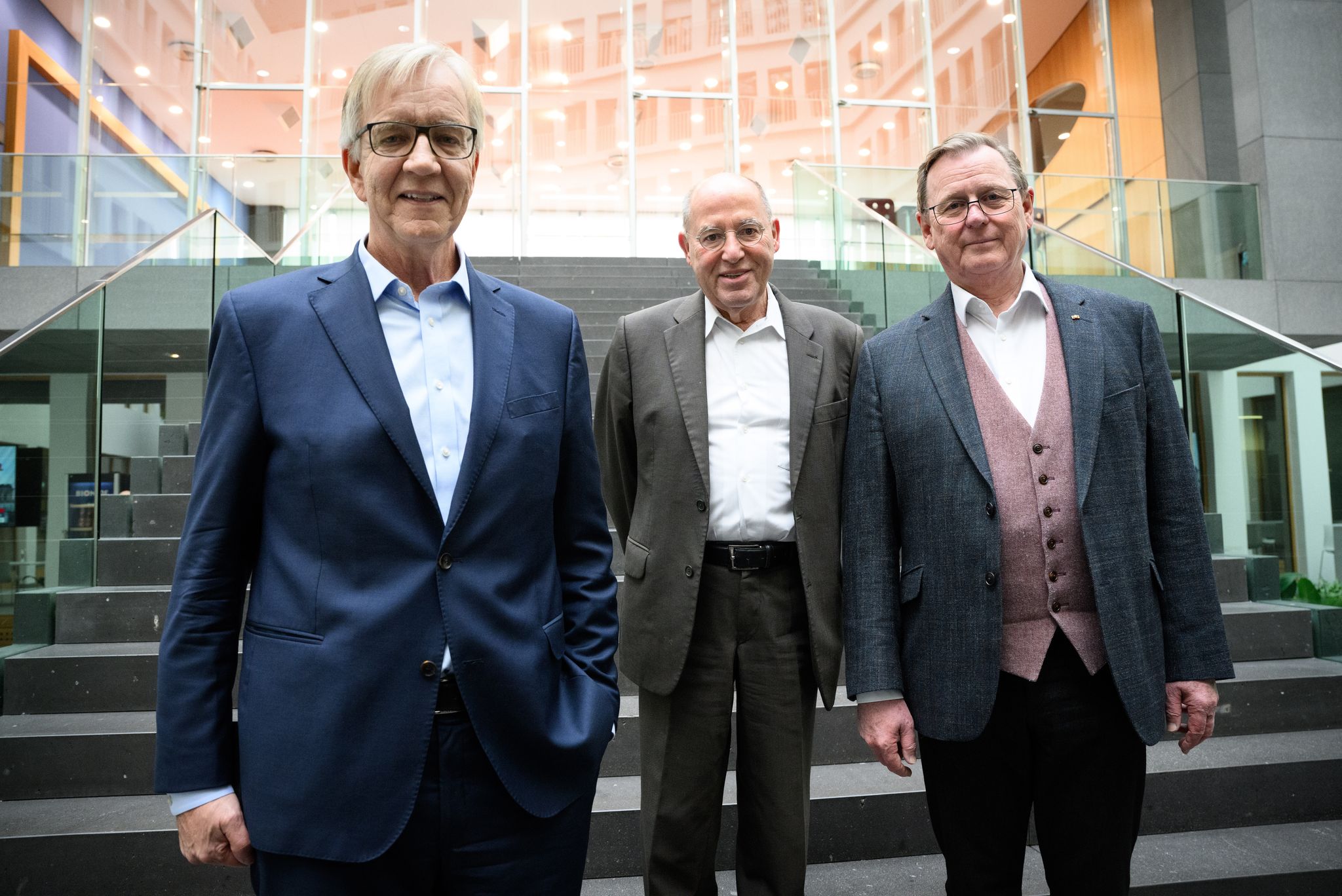 Dietmar Bartsch, Gregor Gysi und Bodo Ramelow bewerben sich um Direktmandate im Bundestag.