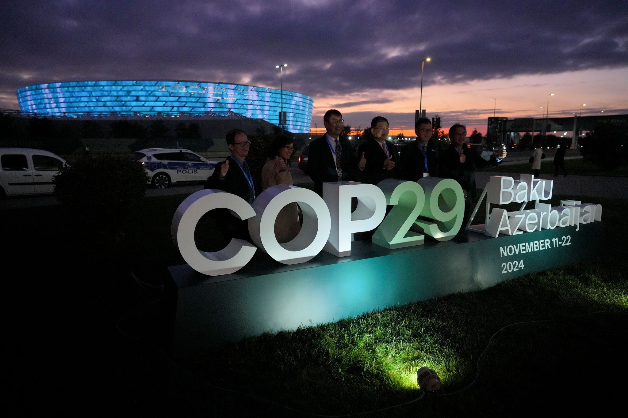 Auch viele Lobbyisten sind angereist zur COP29 in Baku.