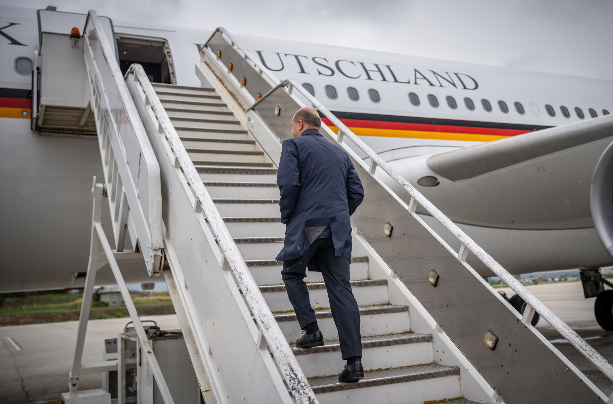 Bundeskanzler Olaf Scholz (SPD) reist zum G20. (Archivbild)