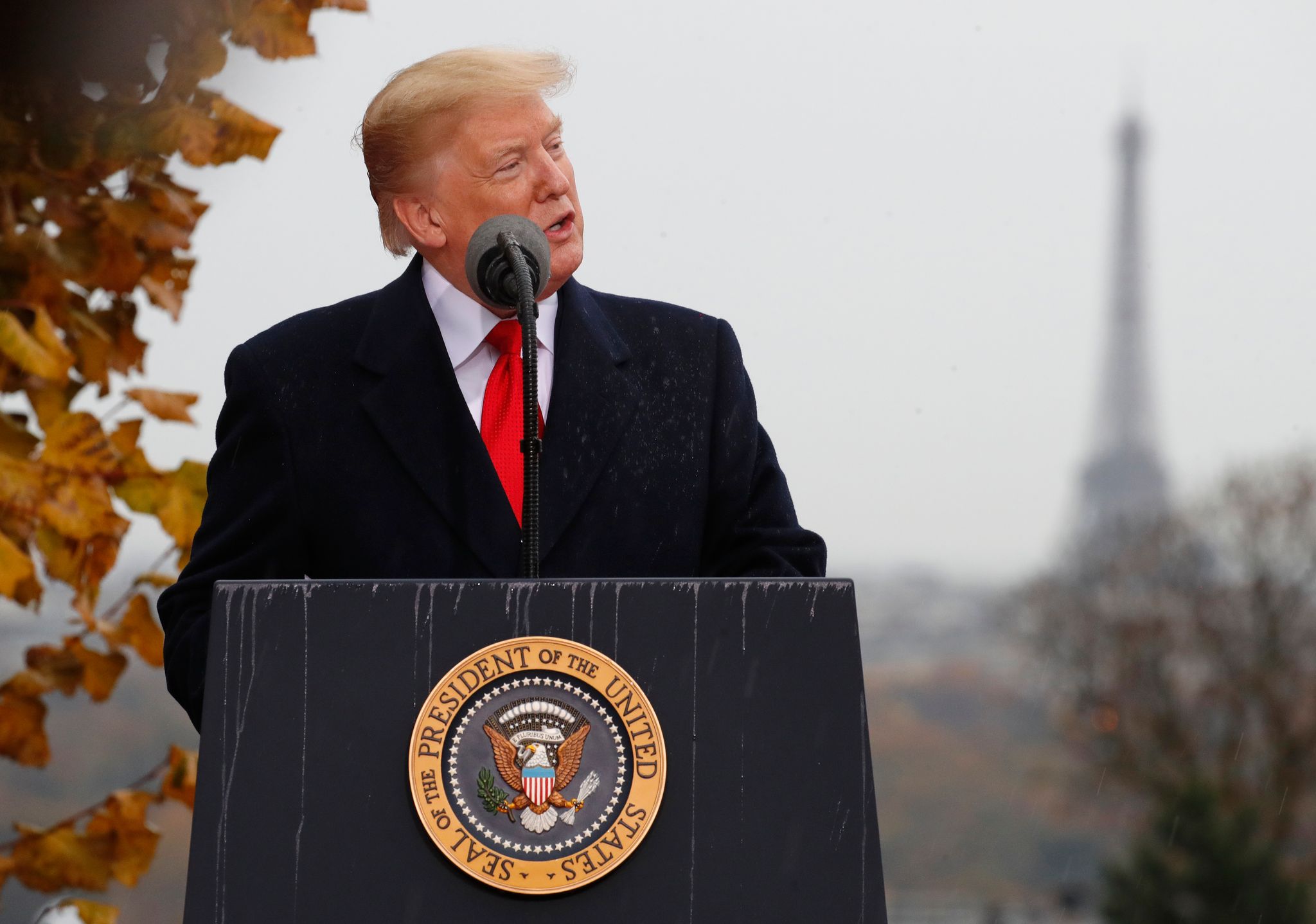 Donald Trump ist einer der hochkarätigen Gäste bei der Wiedereröffnung der Kathedrale Notre-Dame in Paris. (Archivbild)