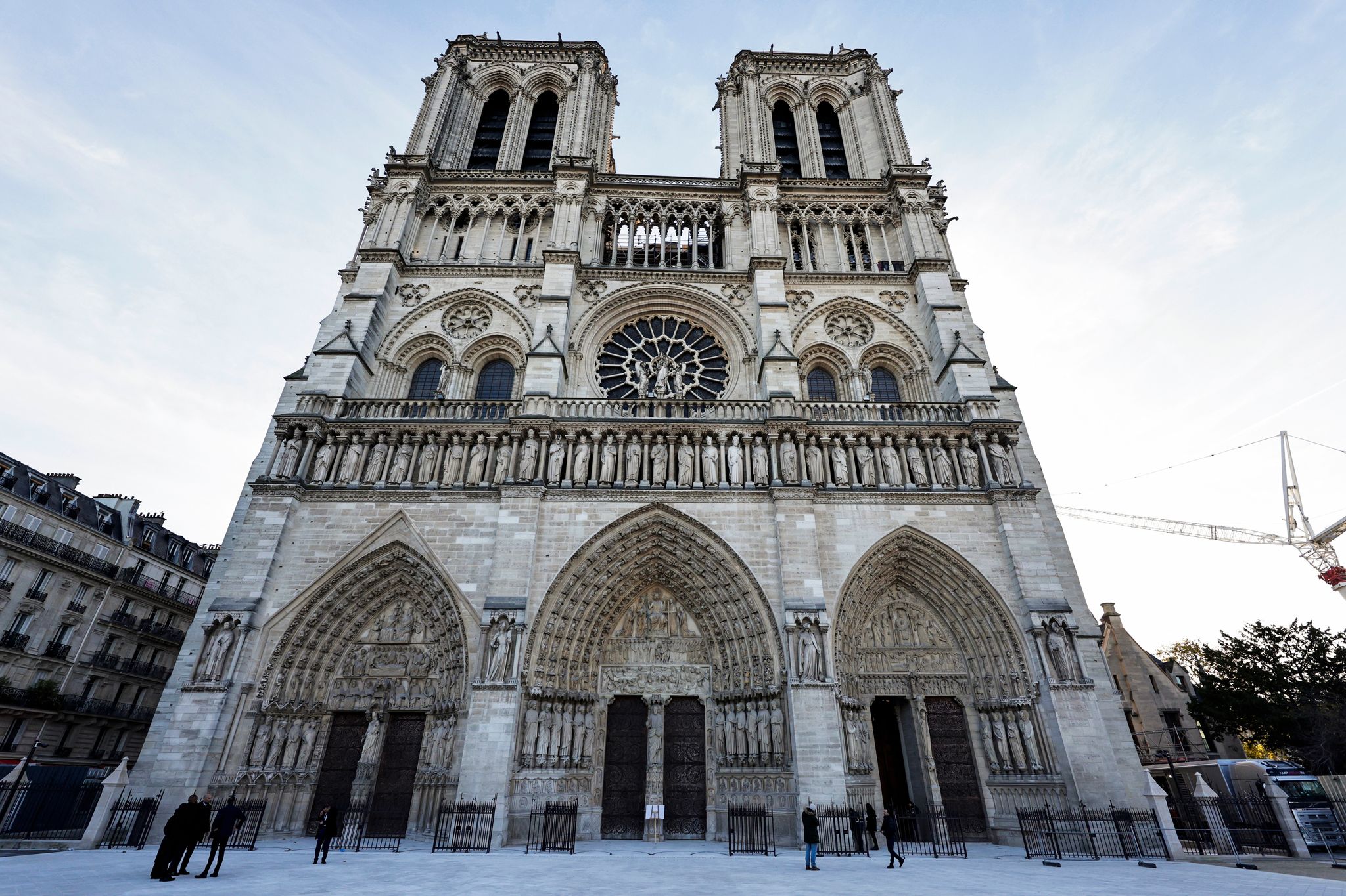 Das Pariser Wahrzeichen Notre-Dame öffnet nach gut fünfeinhalb Jahren wieder seine Pforten.