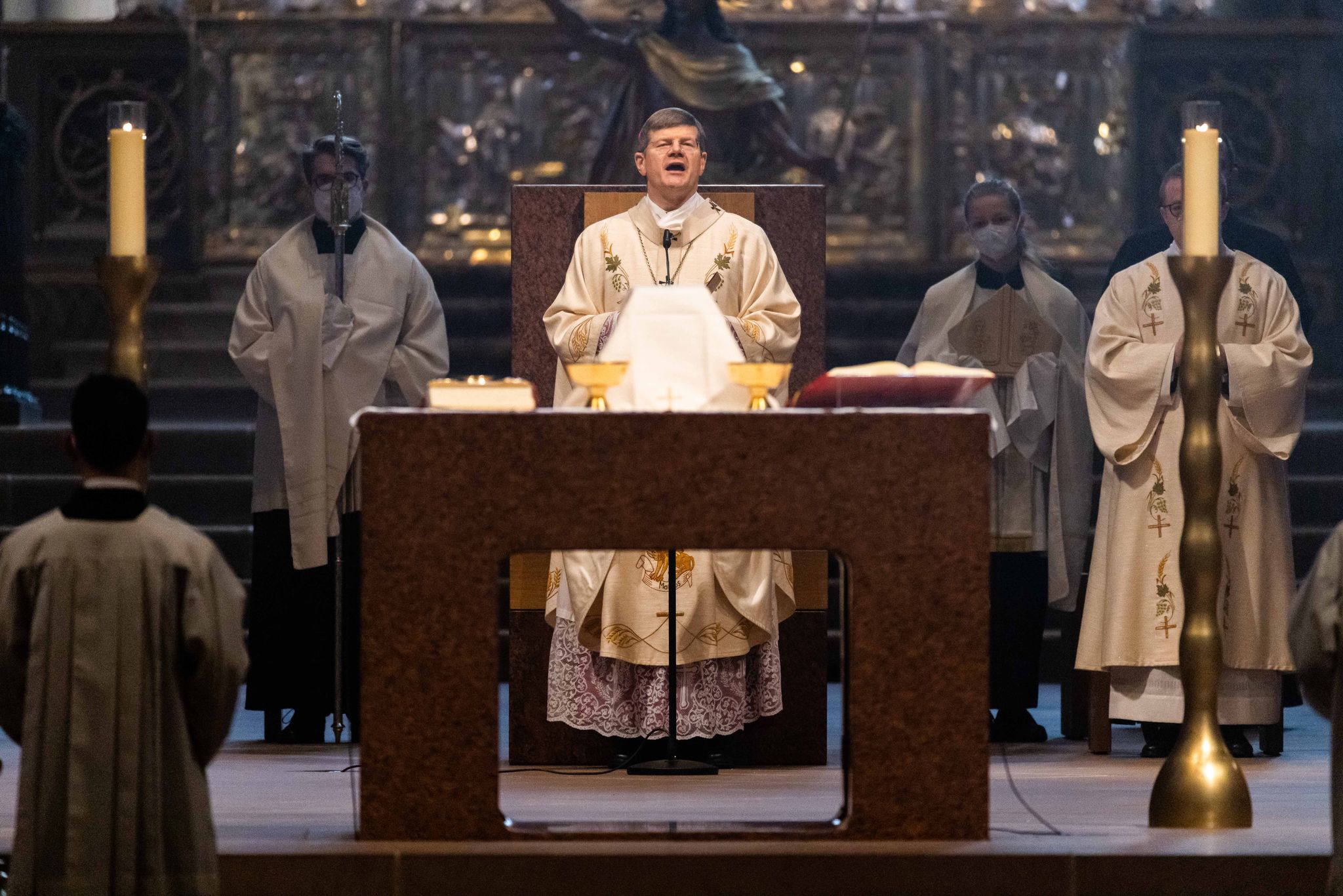 Etliche Besucher haben in Freiburg den Gottesdienst von Erzbischof Burger an Heiligabend gestört. (Symbolfoto).