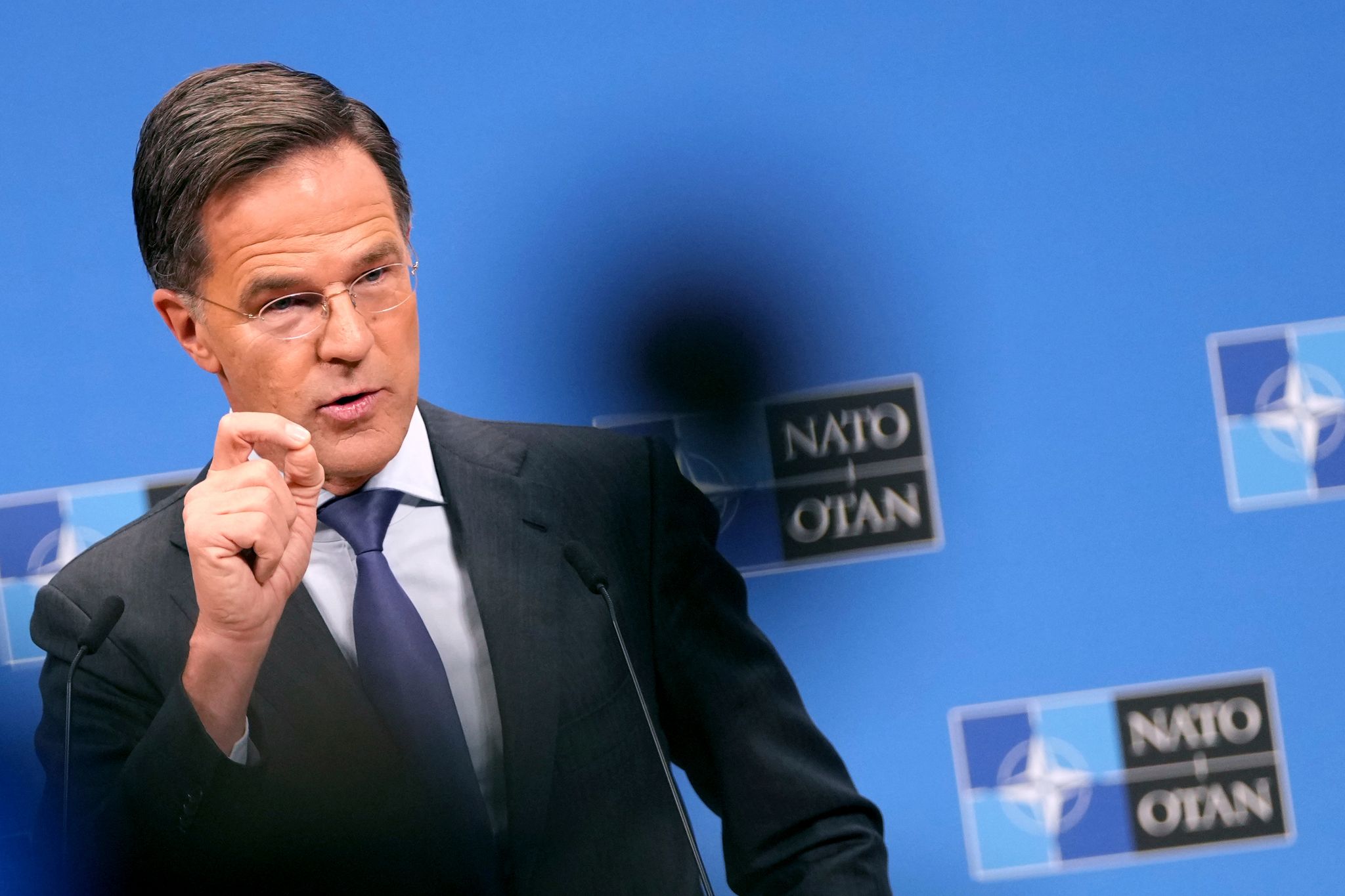 Nato-Generalsekretär Mark Rutte hält deutlich höhere Verteidigungsausgaben für notwendig. (Archivbild