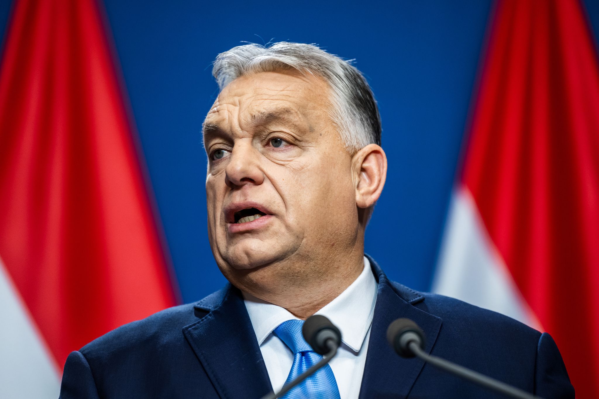 Ungarns Ministerpräsident Viktor Orban blockierte wochenlang eine EU-Entscheidung zur Verlängerung von Russland-Sanktionen. (Archivbild)