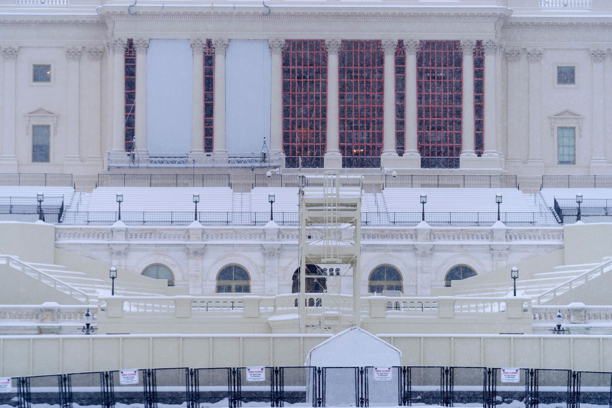 In der US-Hauptstadt hält eisiges Winterwetter seit Tagen an. (Archivbild)