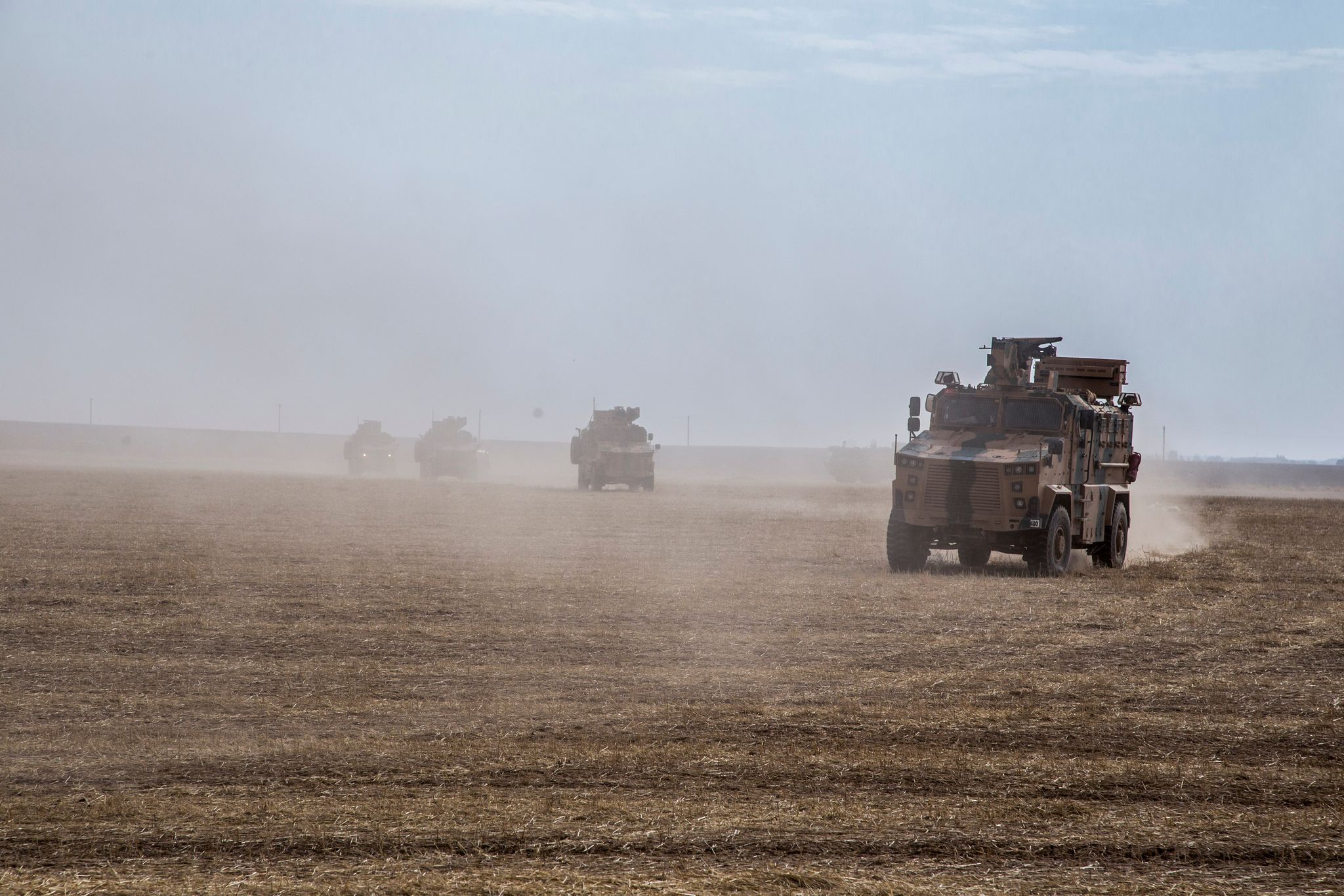 Türkische Militäroffensive in Nordsyrien 2019 (Archivbild)