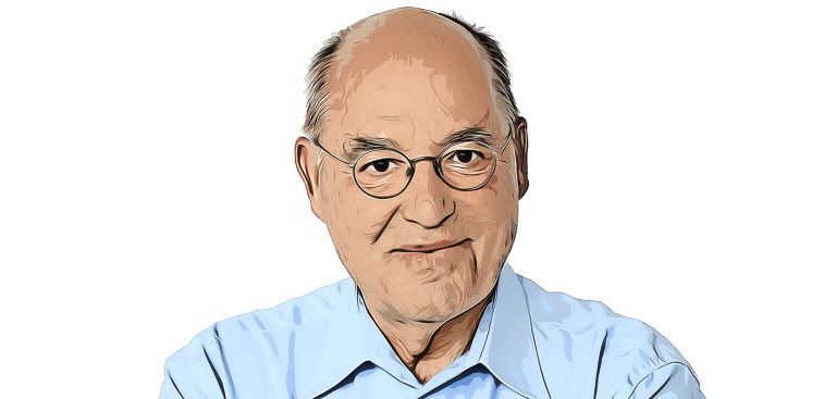 Illustration: Angela Borsche für Courage Gregor Gysi