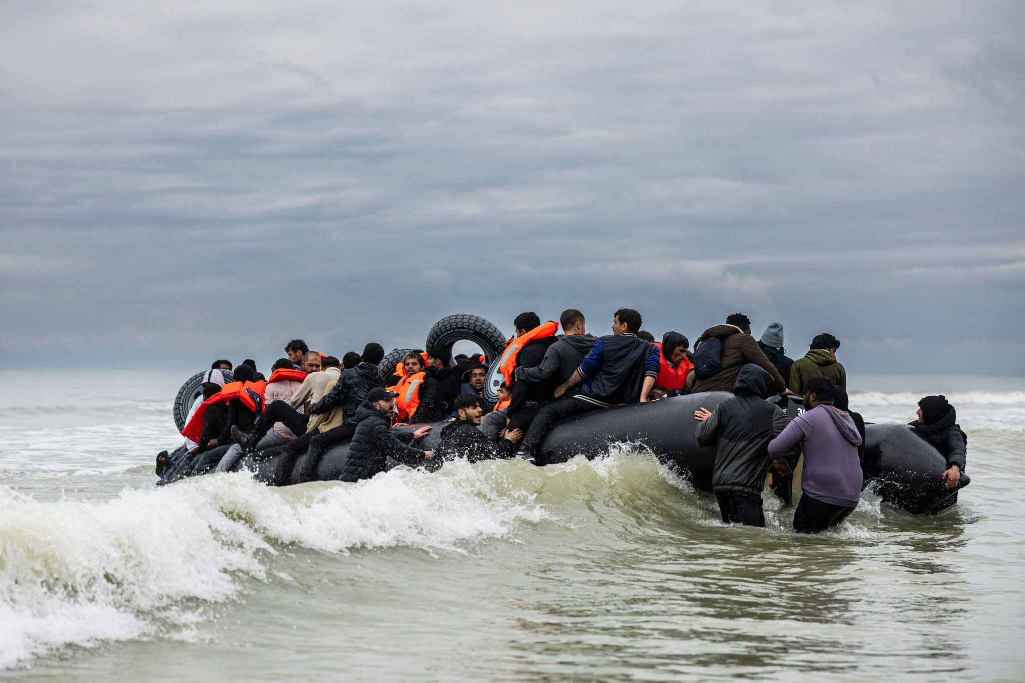 Die Zahl der Bootsmigranten ist im vergangenen Jahr wieder gestiegen. (Archivbild)