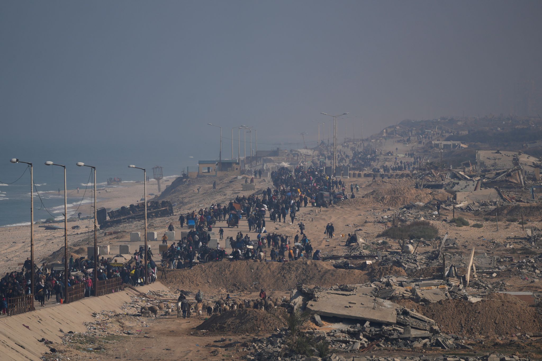 Die arabischen Länder lehnen eine Vertreibung der Palästinenser aus Gaza entschieden ab.