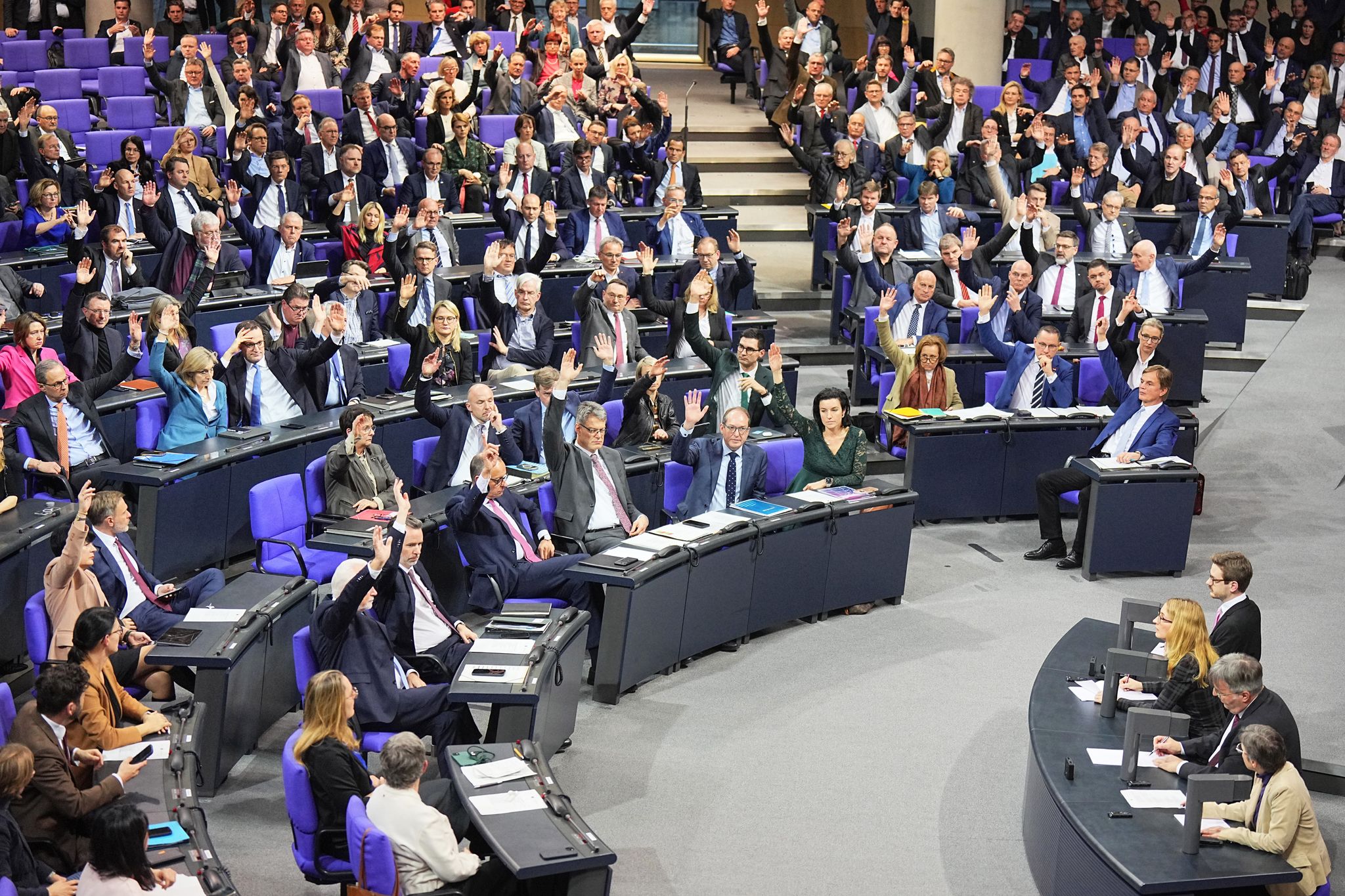 Im Bundestag kam es in den vergangenen Tagen zu denkwürdigen Szenen.