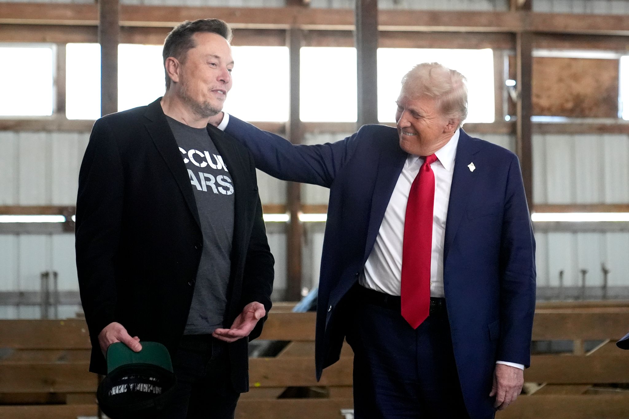 Elon Musk und Donald Trump. (Archivbild)