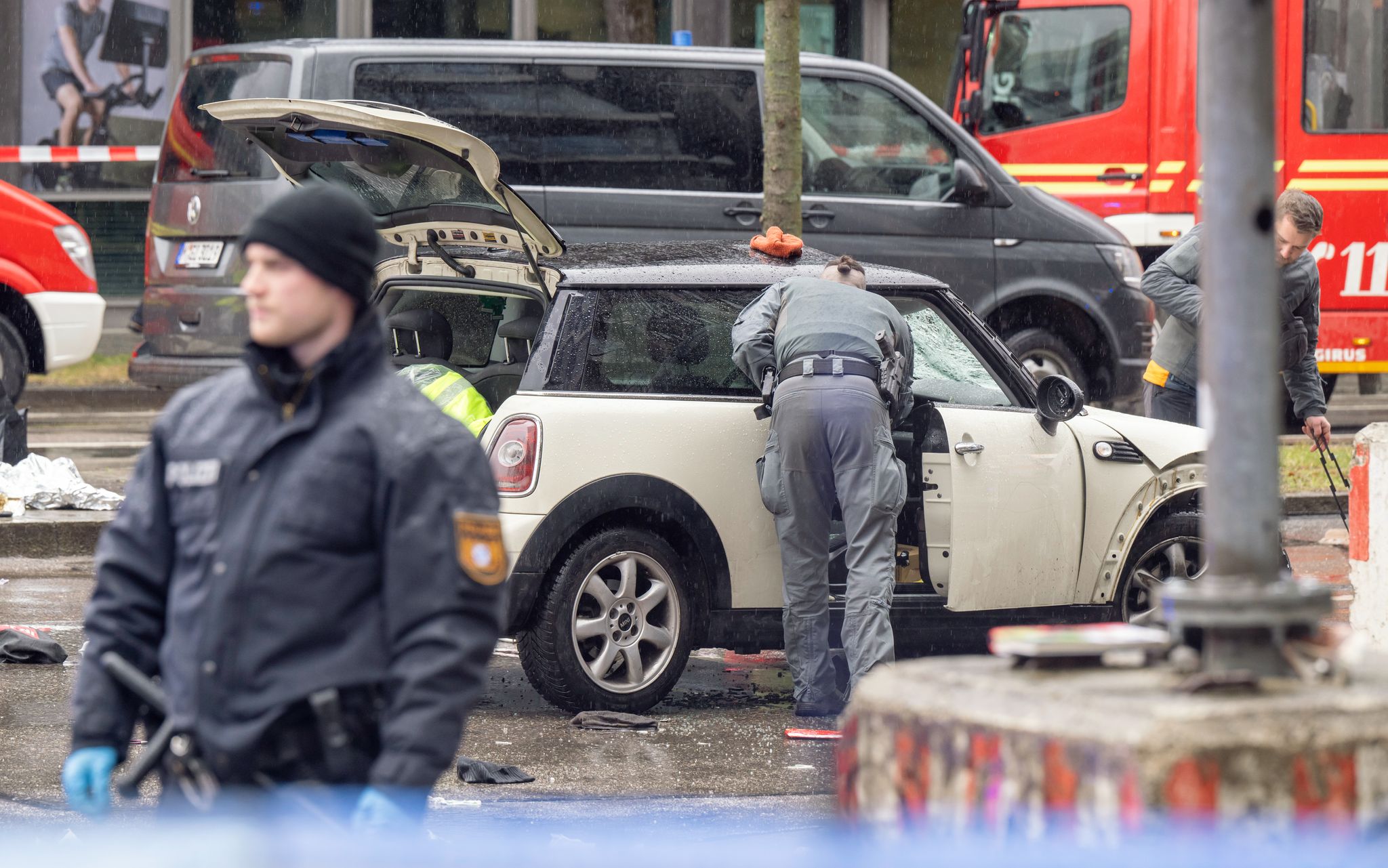 Laut Polizei wurden viele Menschen verletzt.