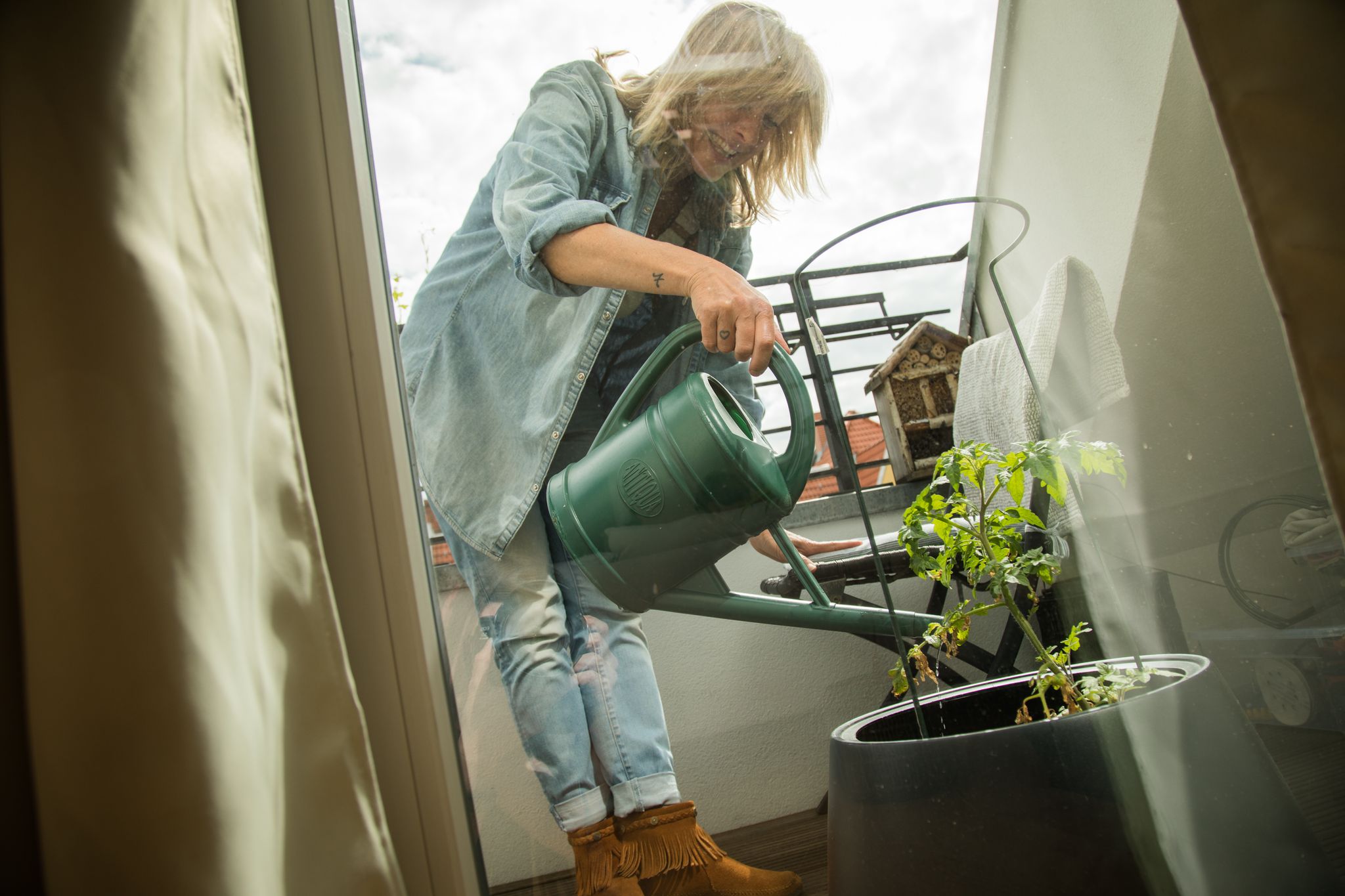 Traditionelle Gemüsesorten wie Tomaten lassen sich auch wunderbar auf dem Balkon anbauen.