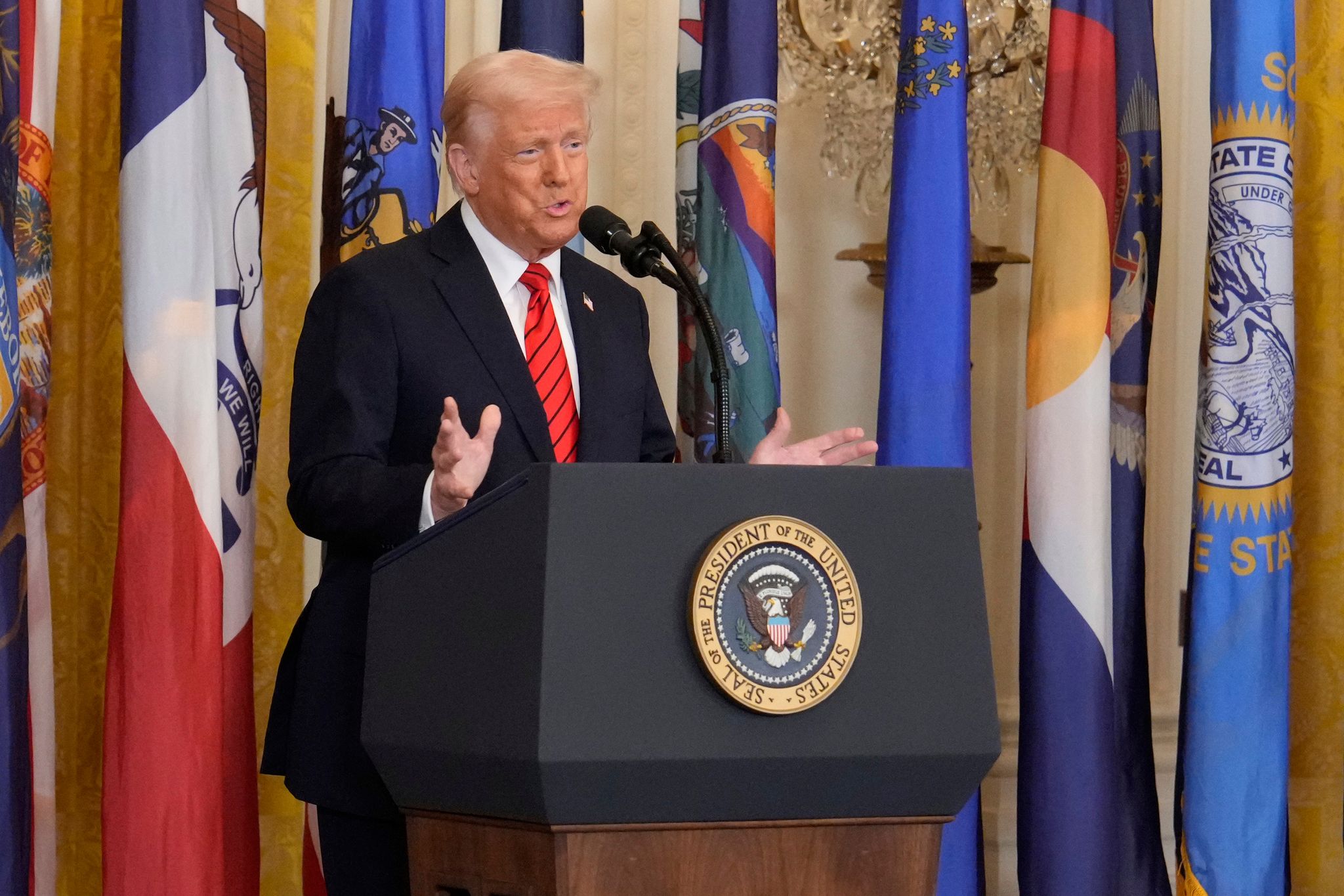Trump verspricht den «fortschrittlichsten, fähigsten und tödlichsten» Kampfjet aller Zeiten. (Archivbild)