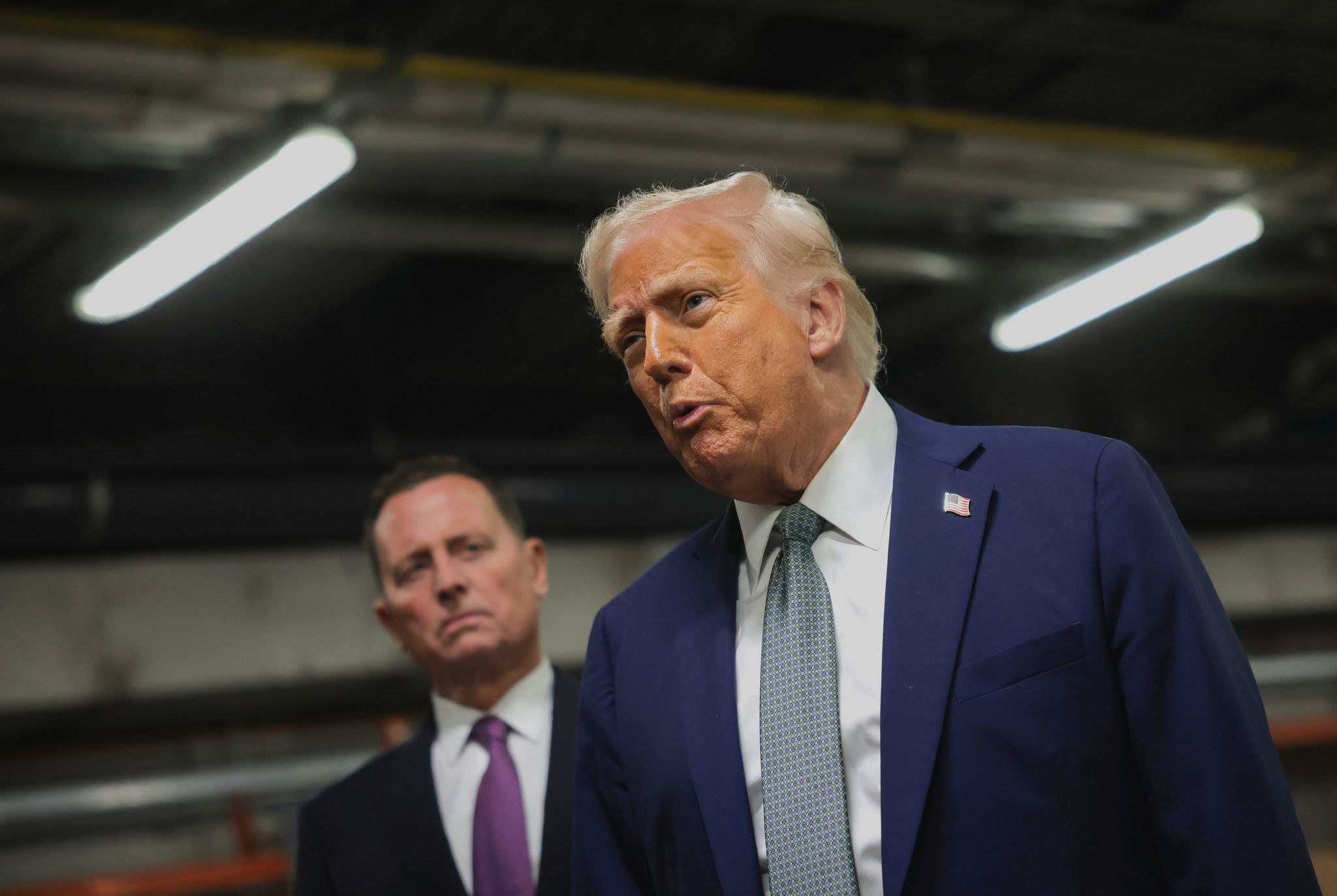 US-Präsident Trump erhöht den Druck auf den Iran und dessen Verbündete. (Archivbild)