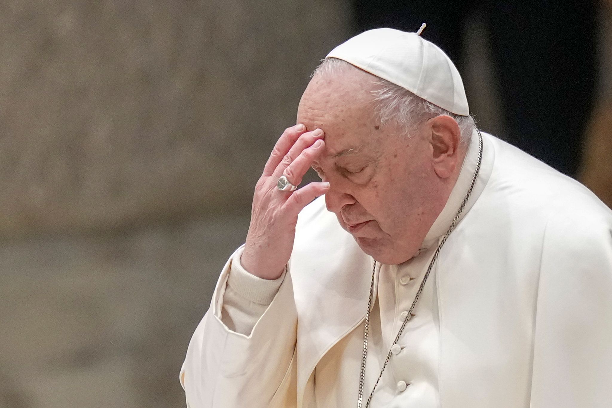 Seit dem 14. Februar liegt der Papst im Krankenhaus (Archivbild).