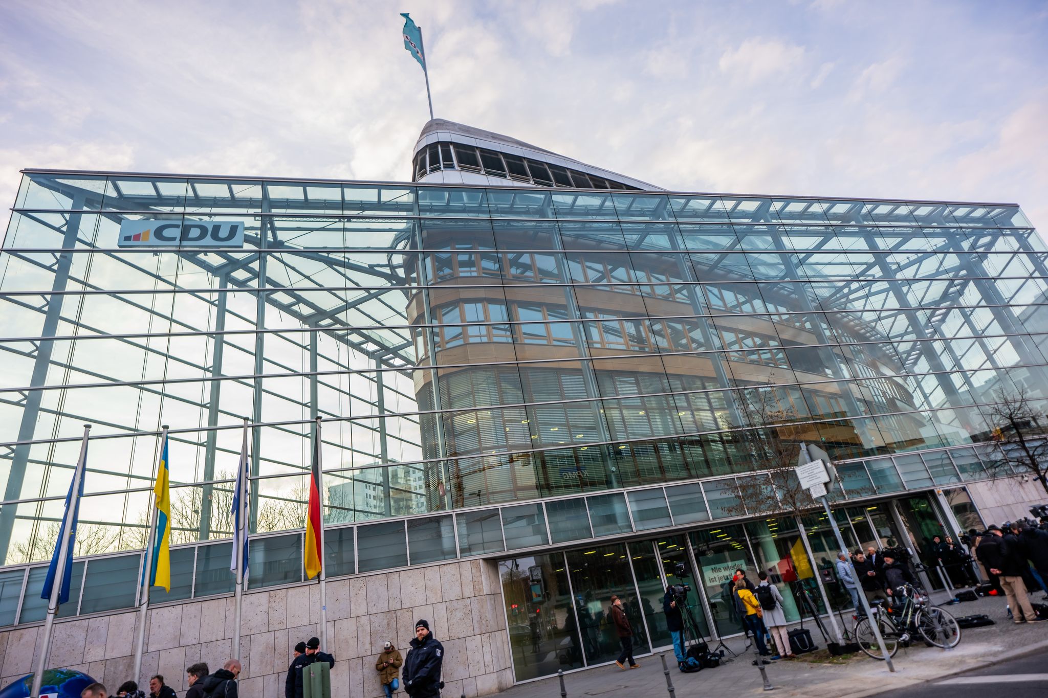 Am Montag geht es in der CDU-Zentrale weiter.