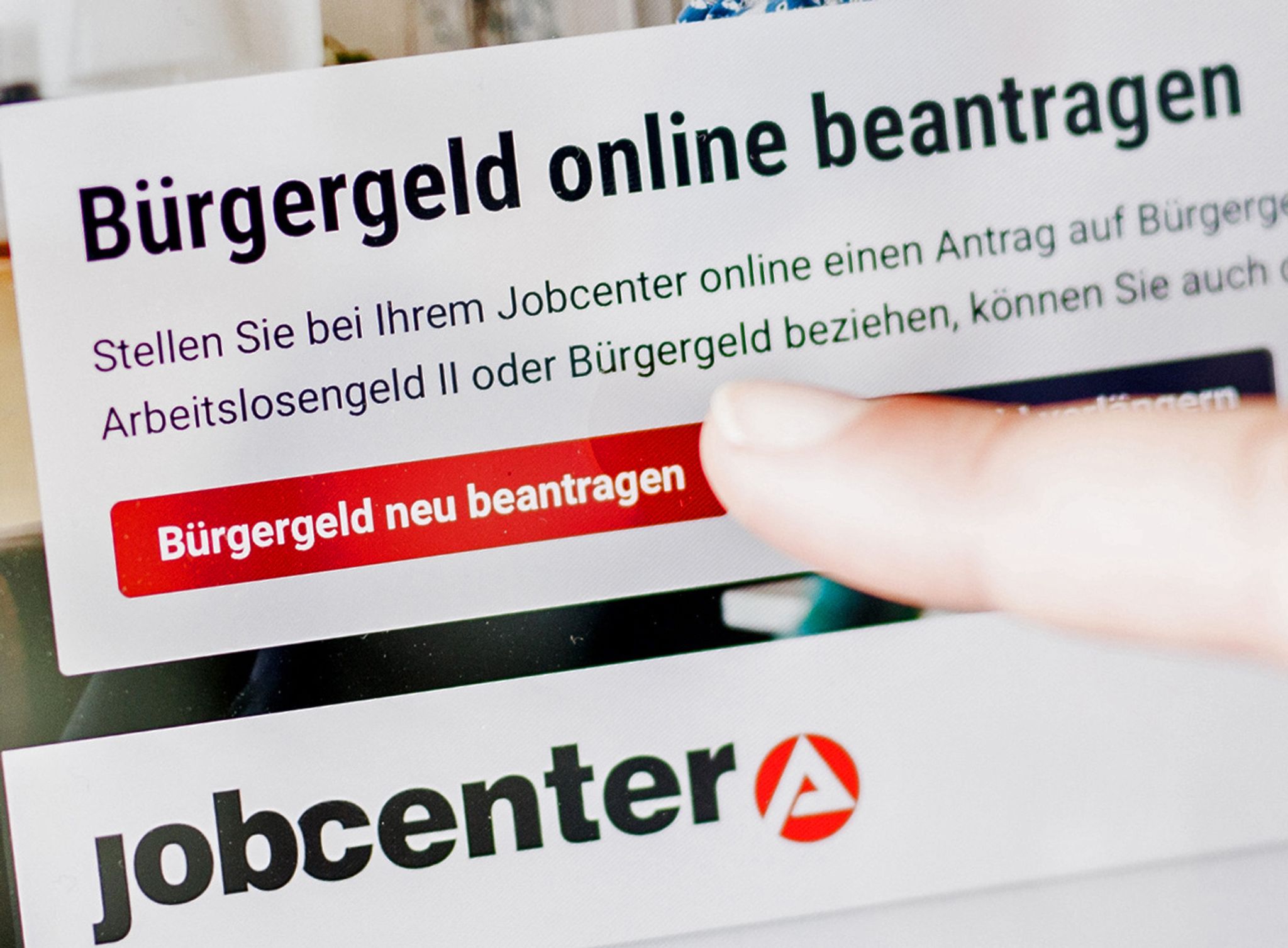 Eine Reform des Anfang 2023 eingeführten Bürgergelds ist angestrebt. (Symbolbild)