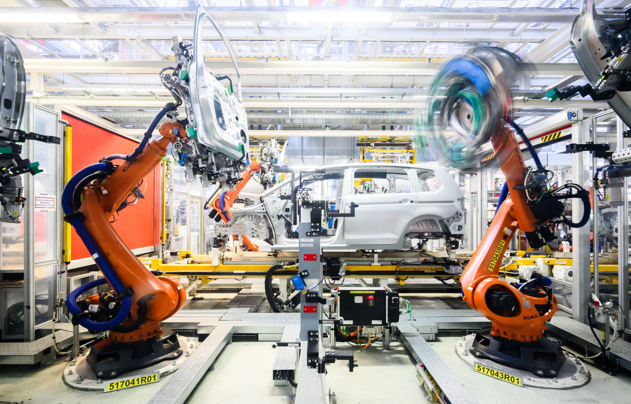 Insbesondere die Produktion in der Automobilindustrie ist zu Jahresbeginn gestiegen.