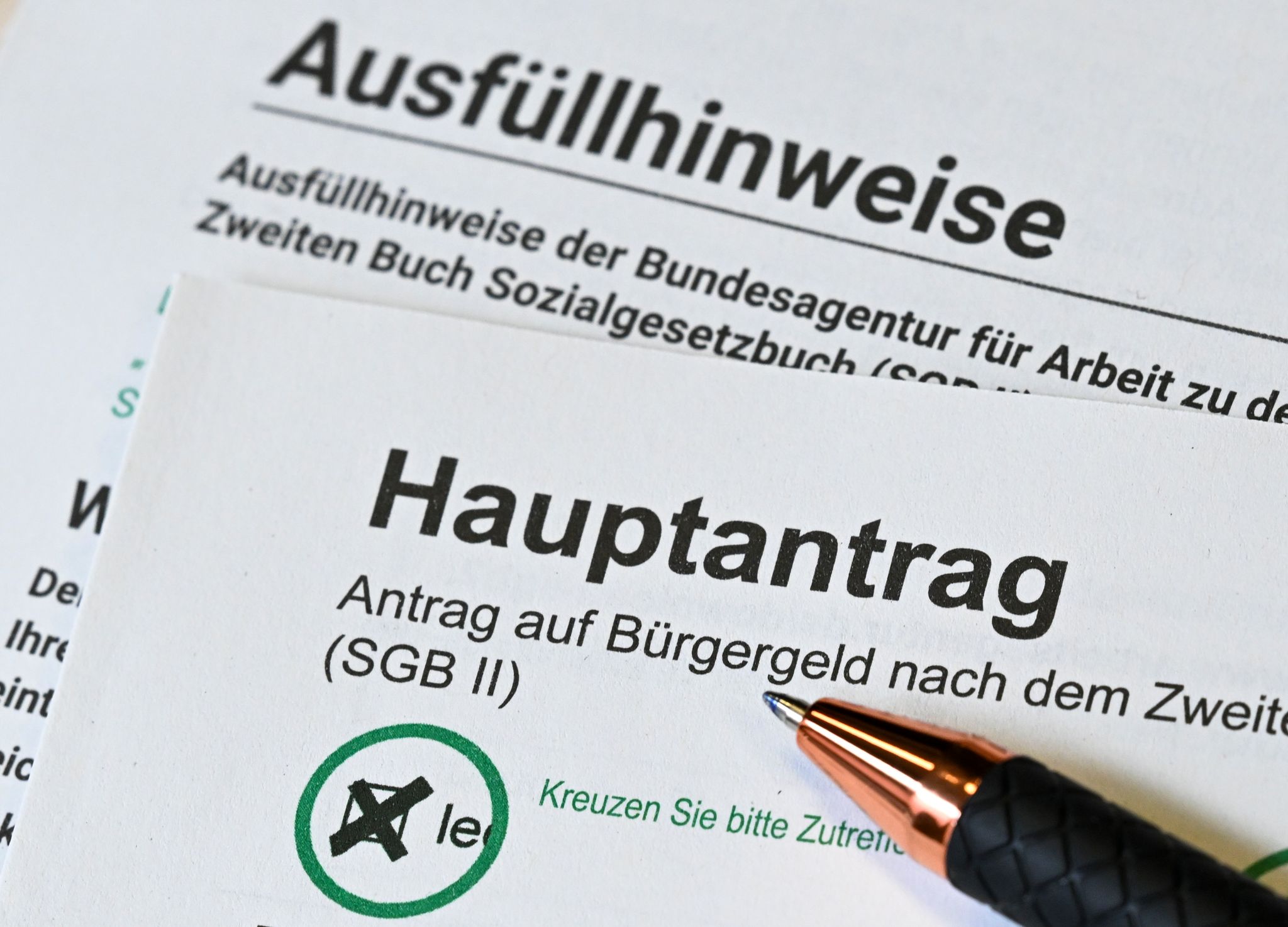 Beim heutigen Bürgergeld soll es einschneidende Änderungen geben. (Symbolbild)