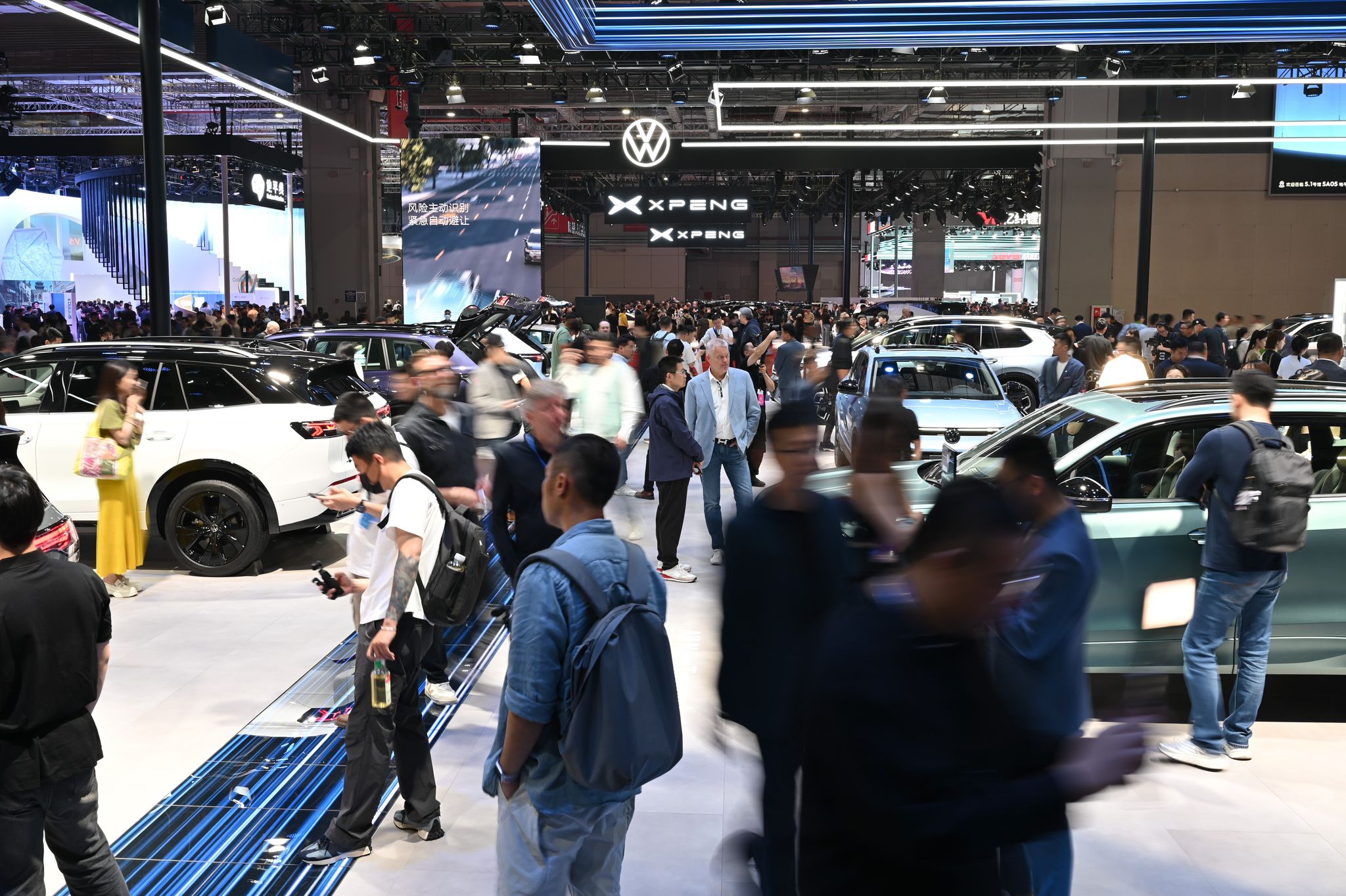 Die Automesse in Shanghai gehört zu den wichtigsten Branchentreffen der Welt.