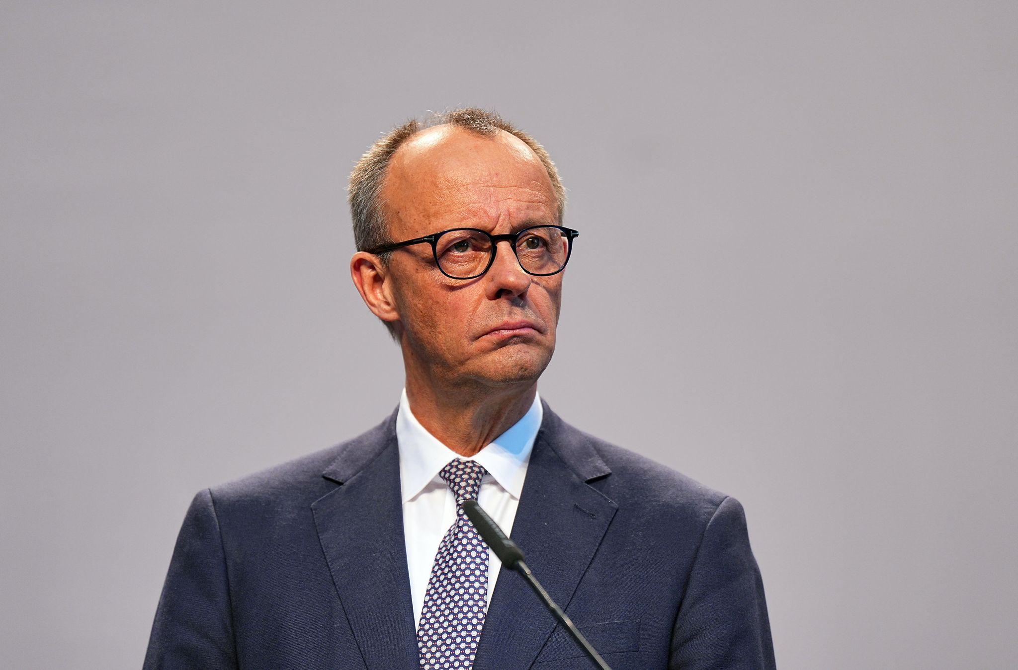 Als künftiger Kanzler will Merz die Asylbewerberzahlen drücken. (Archivfoto)