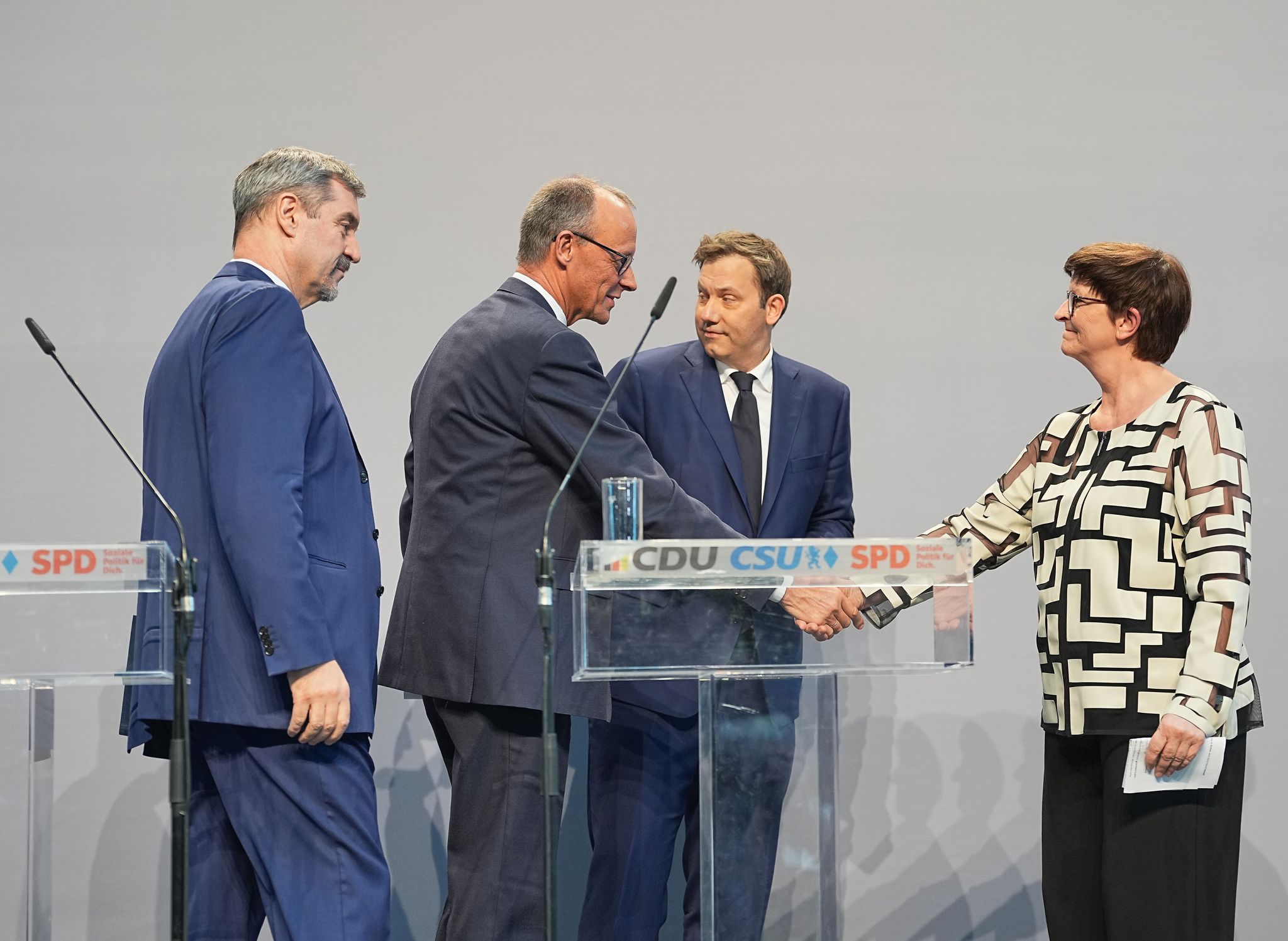 Als einer von vier Parteichefs hat Markus Söder über den Koalitionsausschuss eine gewichtige Position bei der Kursbestimmung der neuen Bundesregierung. (Archivbild)