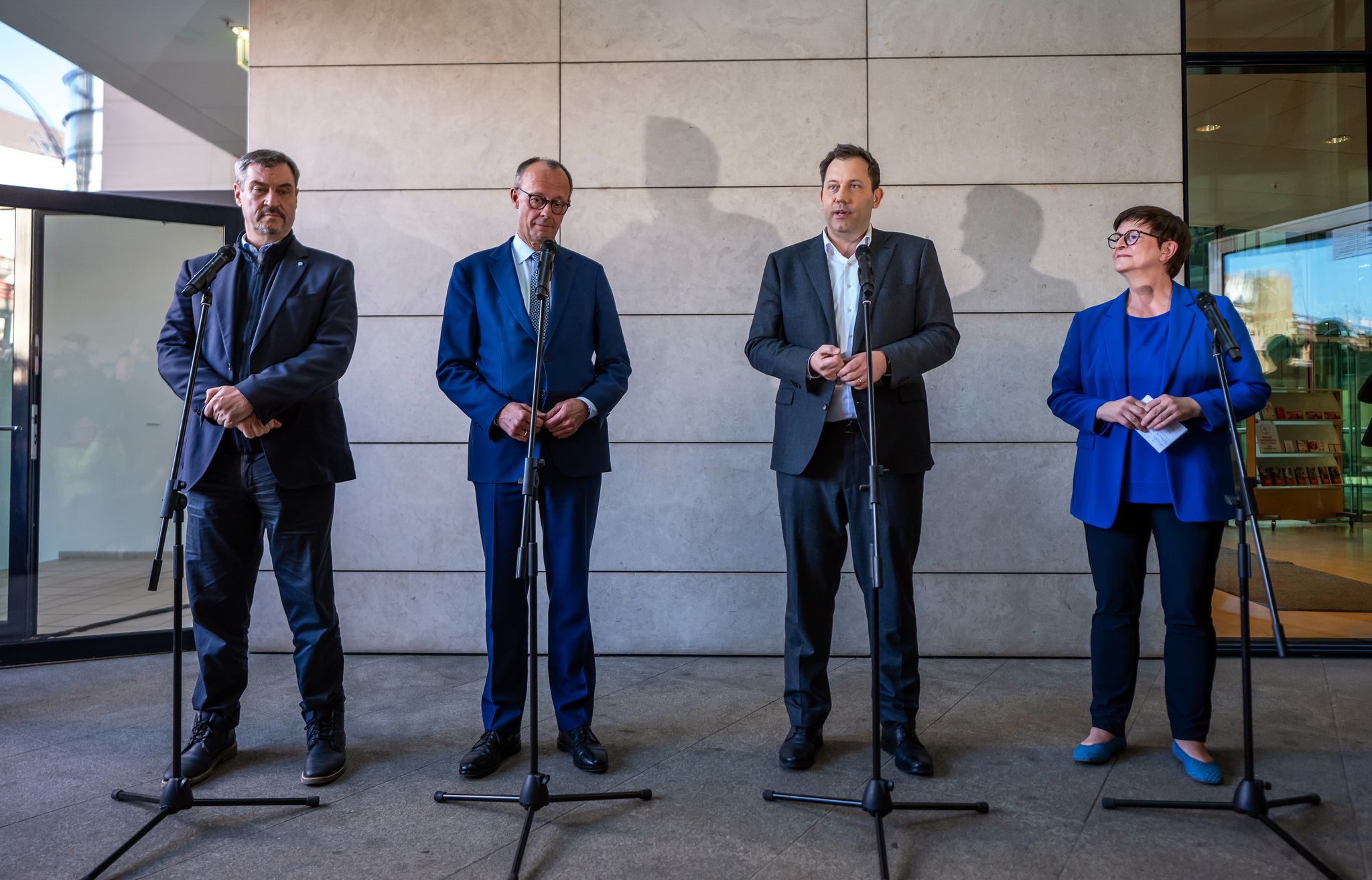 An diesem Montag gehen die Koalitionsverhandlungen von CDU, CSU und SPD in die voraussichtliche Schlussrunde.