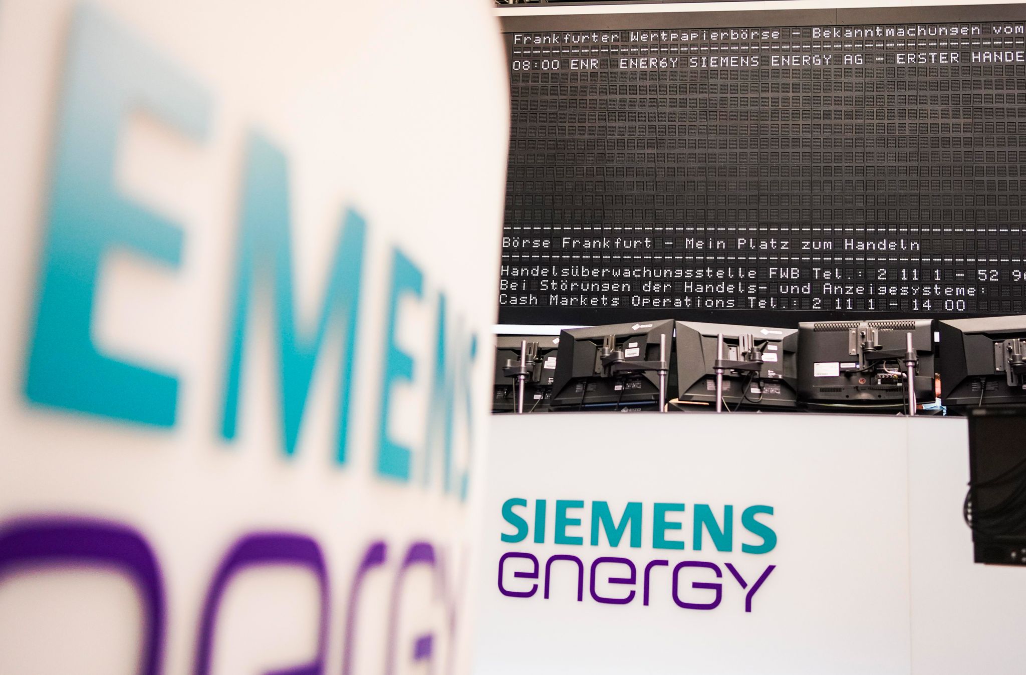 Gute Zahlen in schwieriger Zeit für Siemens Energy. (Symbolbild)