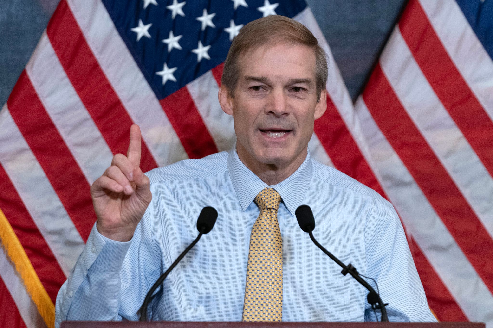 Die Republikaner im Justizausschuss des US-Repräsentantenhaus um den Vorsitzenden Jim Jordan wollen eine Gebühr auf Asylanträge erheben. (Archivbild)