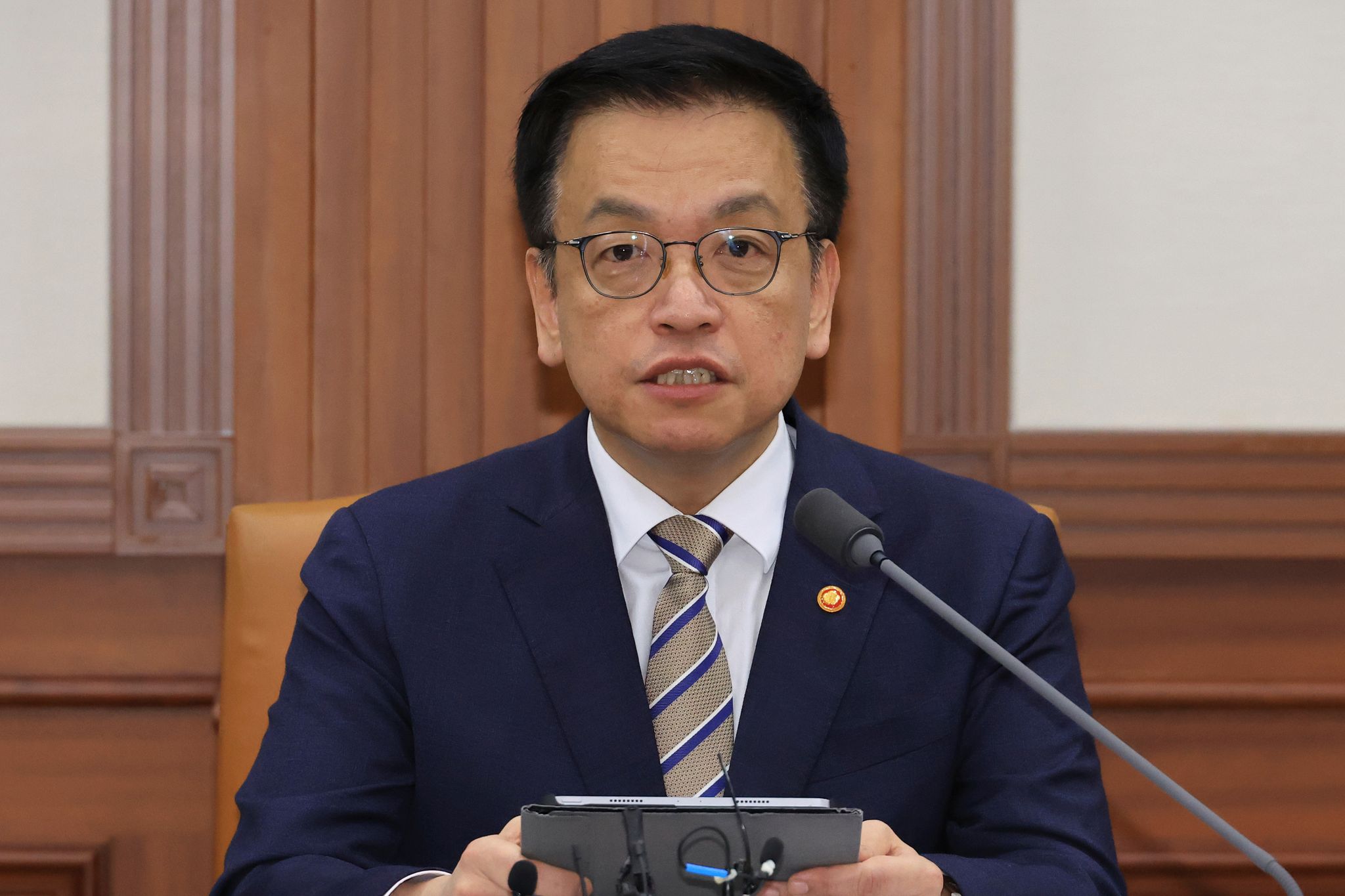 Südkoreas Finanzminister hat sich optimistisch über eine Einigung mit der US-Regierung über die angedrohten Zölle geäußert. (Archivfoto)