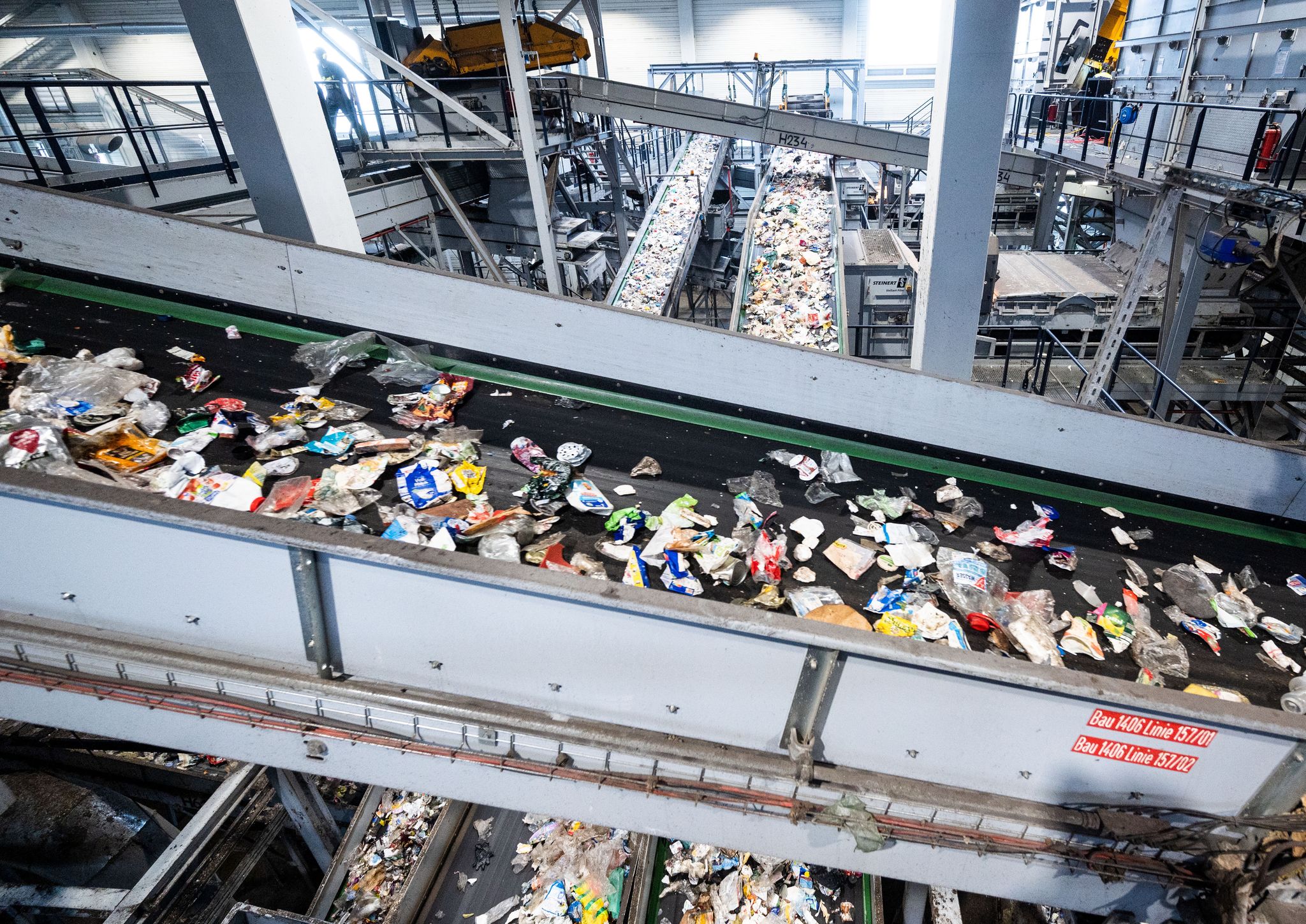 Die Recyclingrate ist weltweit gesehen nahezu gleich geblieben. (Archivbild)