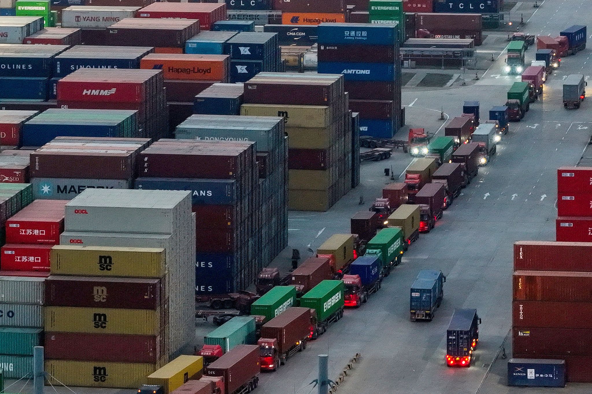 Chinas Export könnte sich bei höheren US-Zöllen in Europa neue Absatzmöglichkeiten suchen.