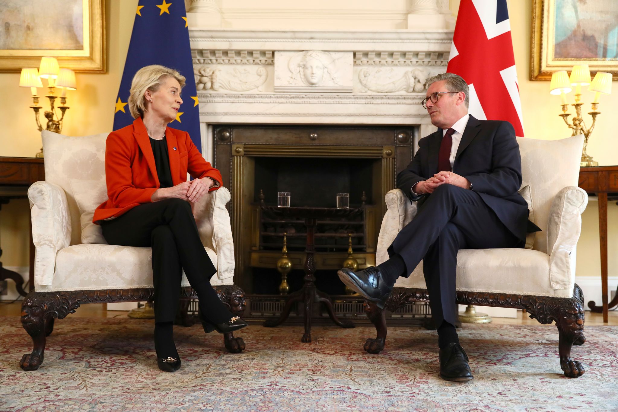 Starmer will von der Leyen erneut in London empfangen. (Archivbild)